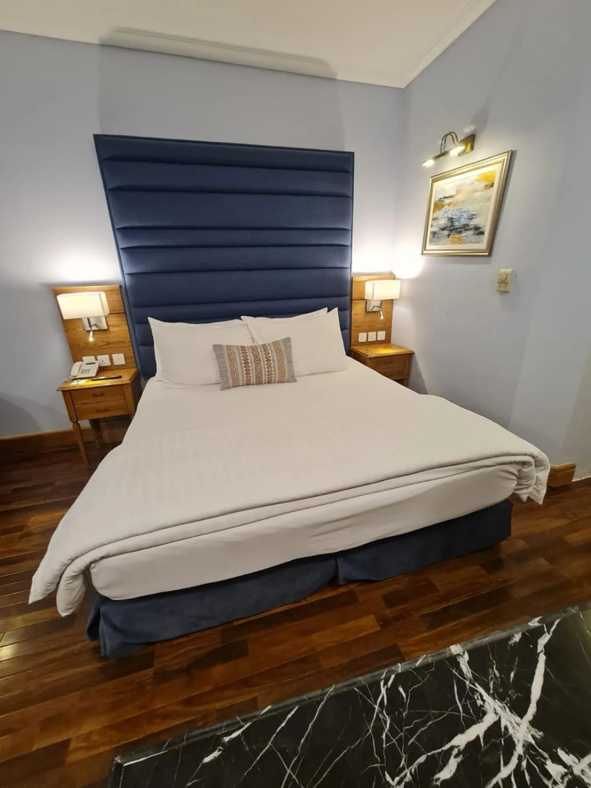 Bed in Hotel Crown Plaza Islamabad