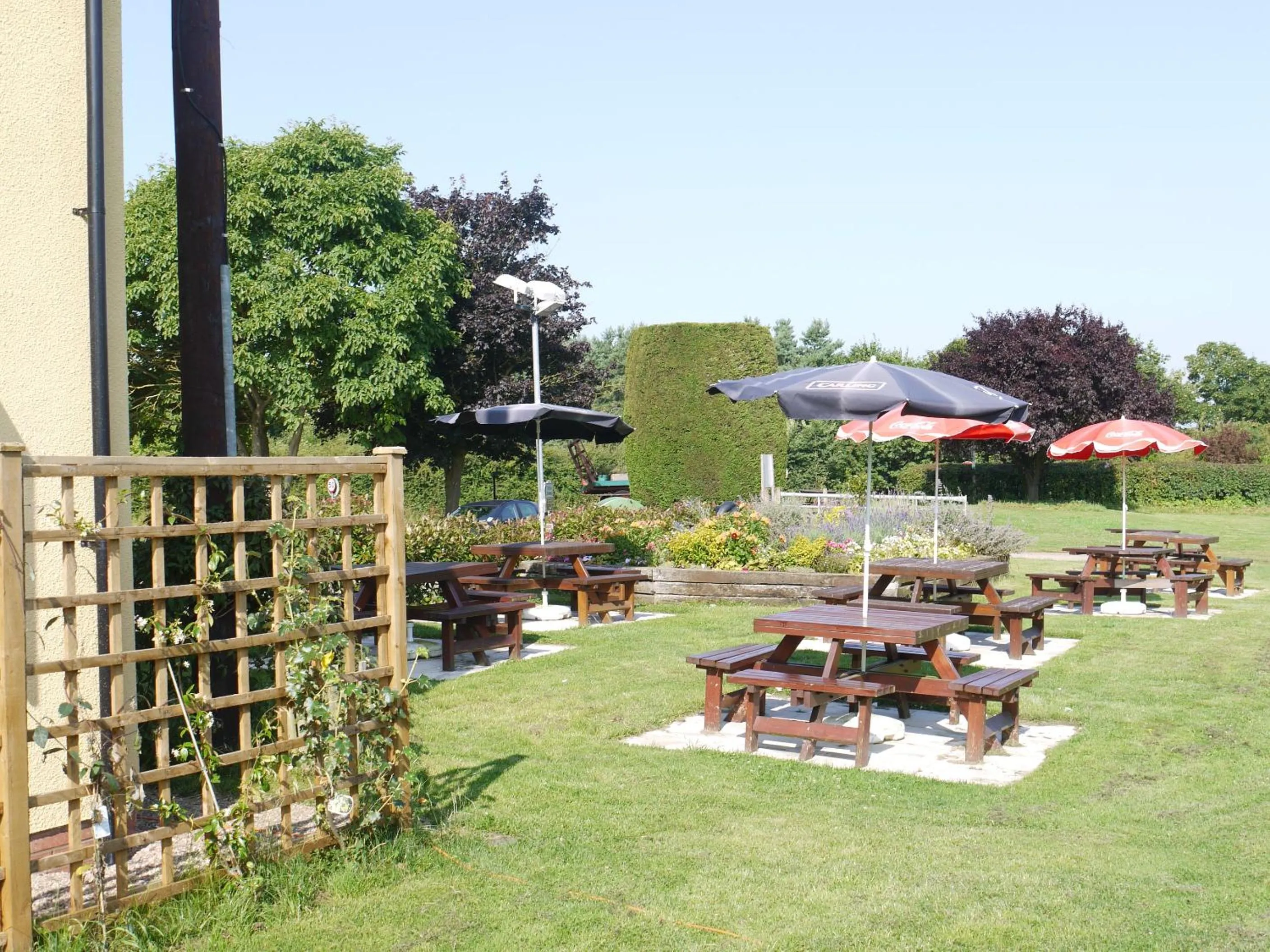 Garden in The New Inn Hotel
