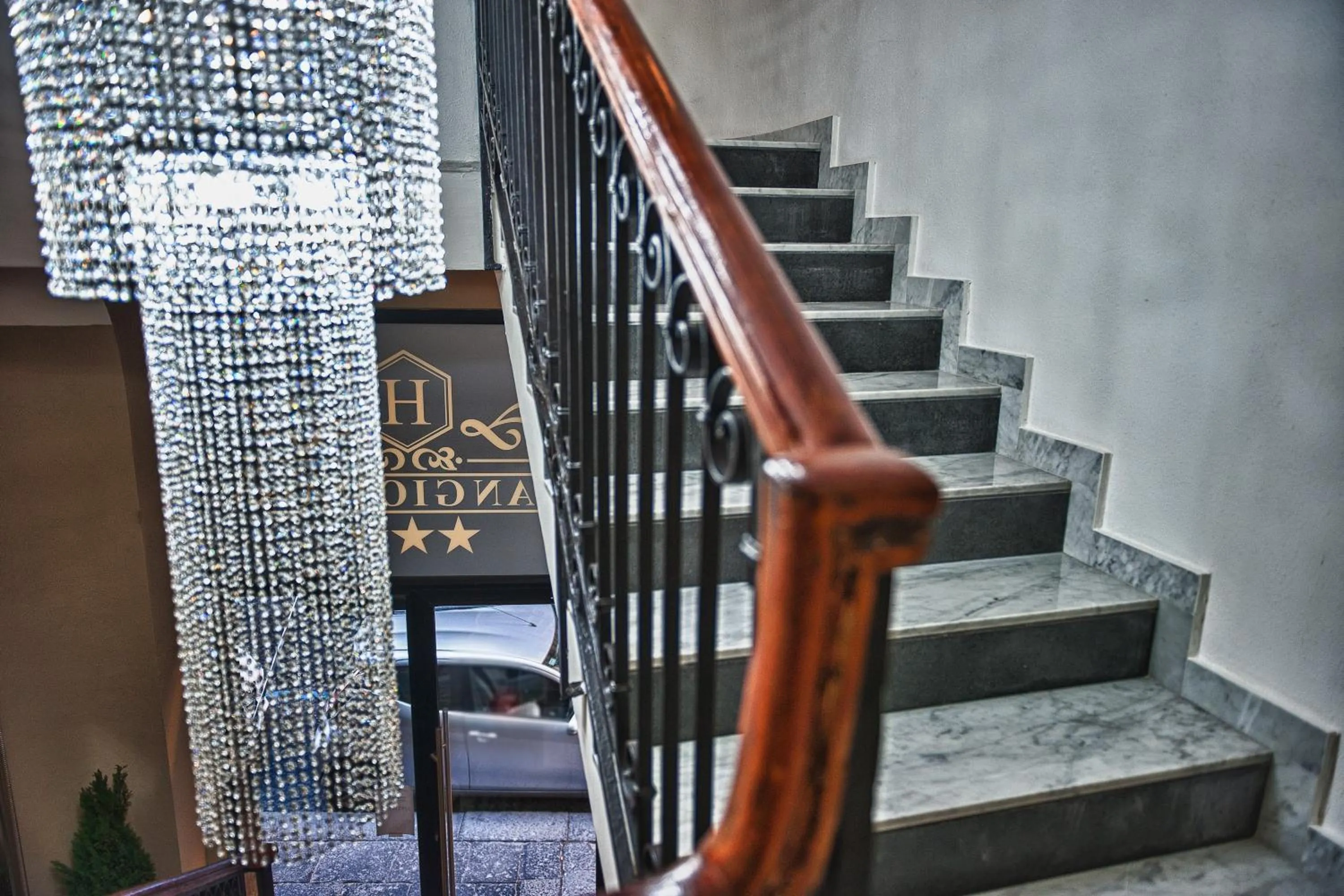 Lobby or reception in Hotel Angioino & Spa