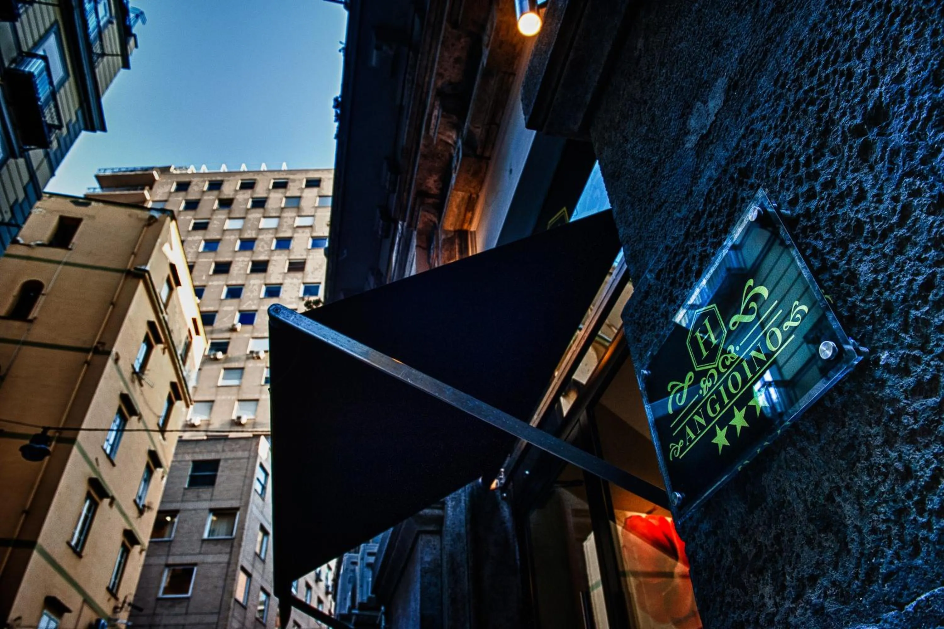 Facade/entrance in Hotel Angioino & Spa