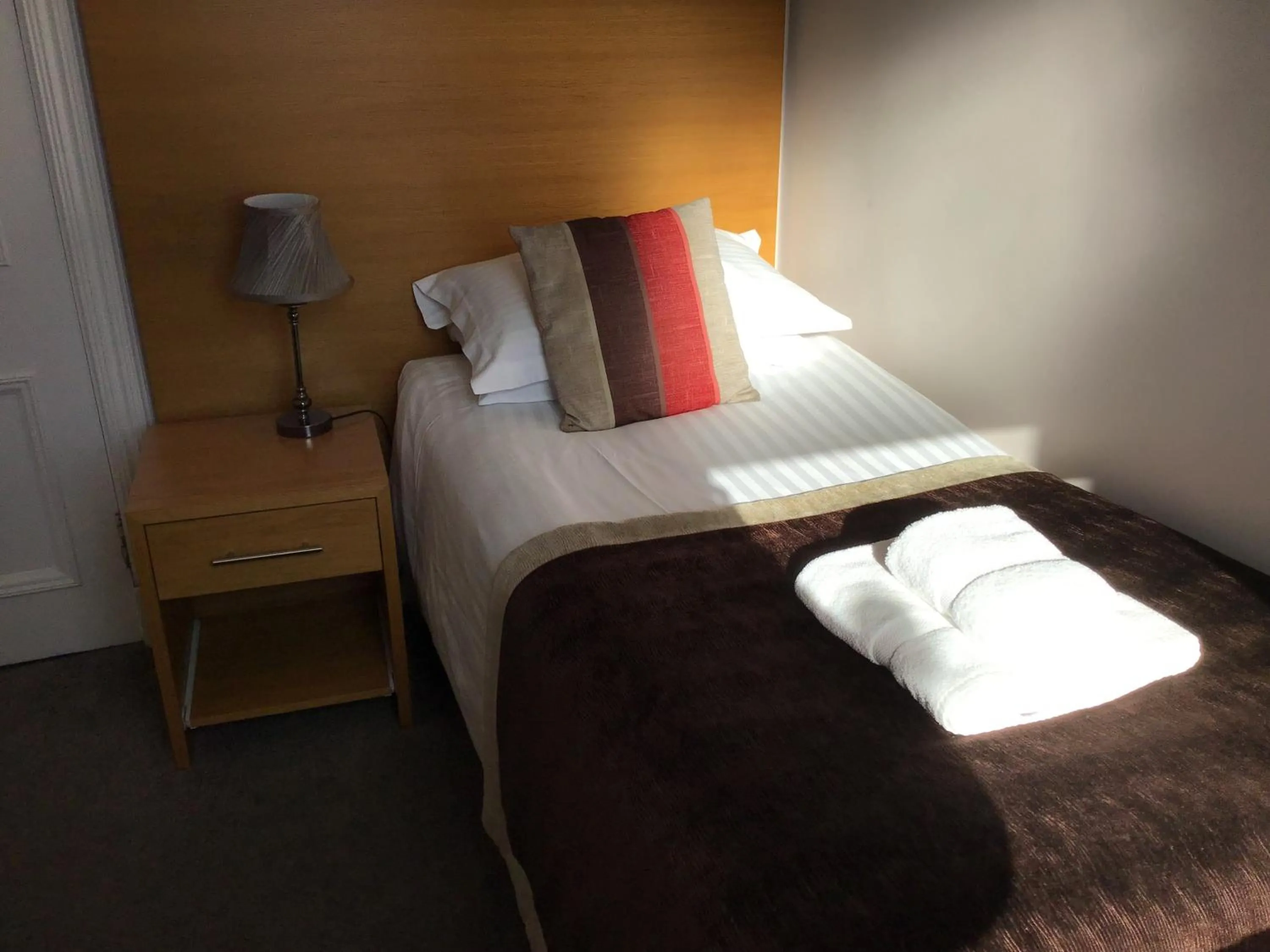 Bed in Belvedere Guest House