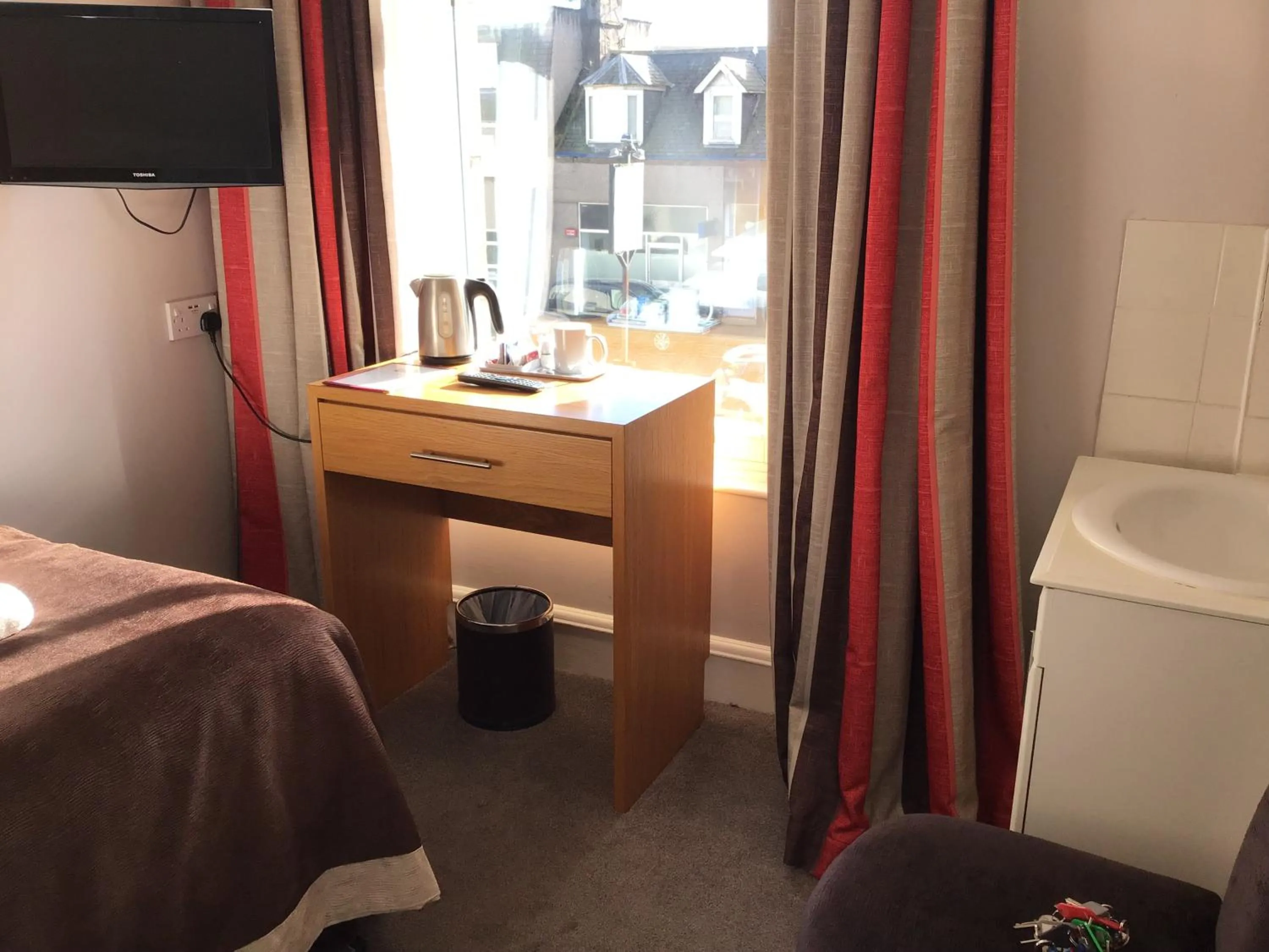 Bed in Belvedere Guest House