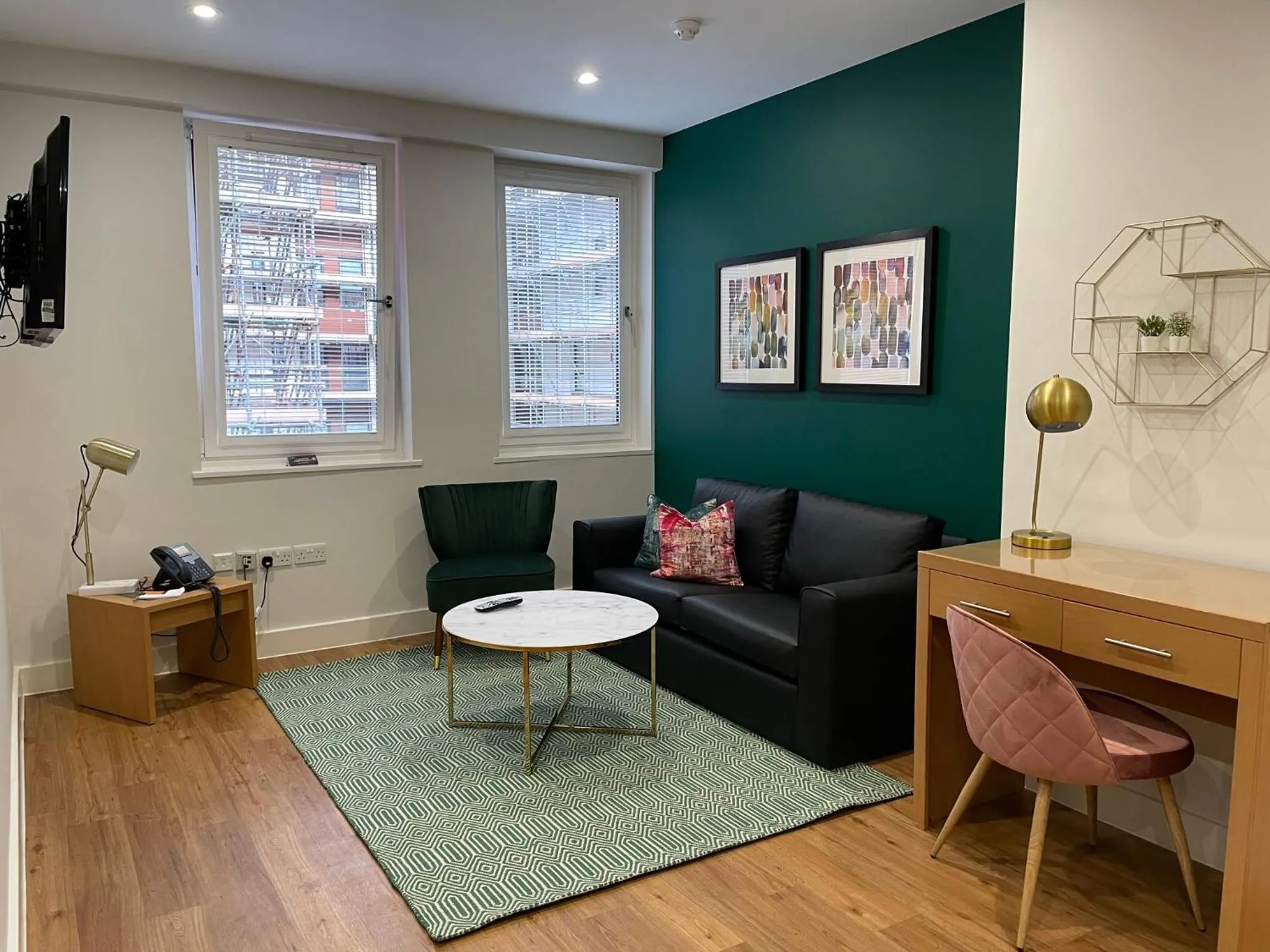 Seating area in House of Fisher - 100 Kings Road