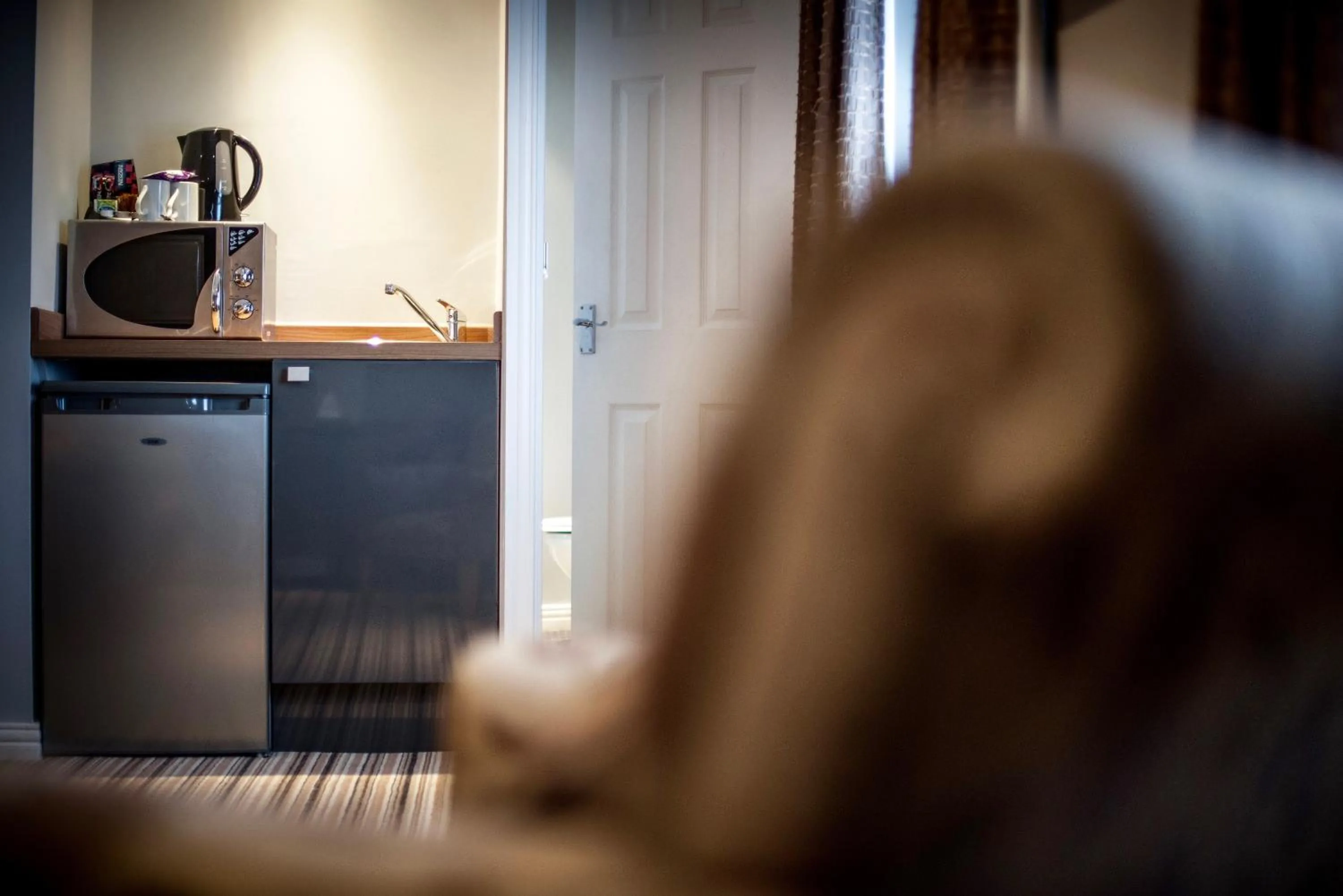 Kitchen or kitchenette in York House Hotel