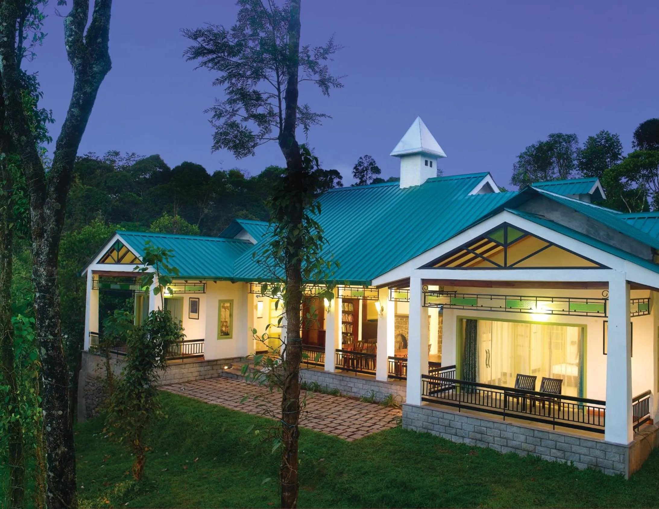 Facade/entrance in Reen Resorts Aanavilasam Plantation Thekkady
