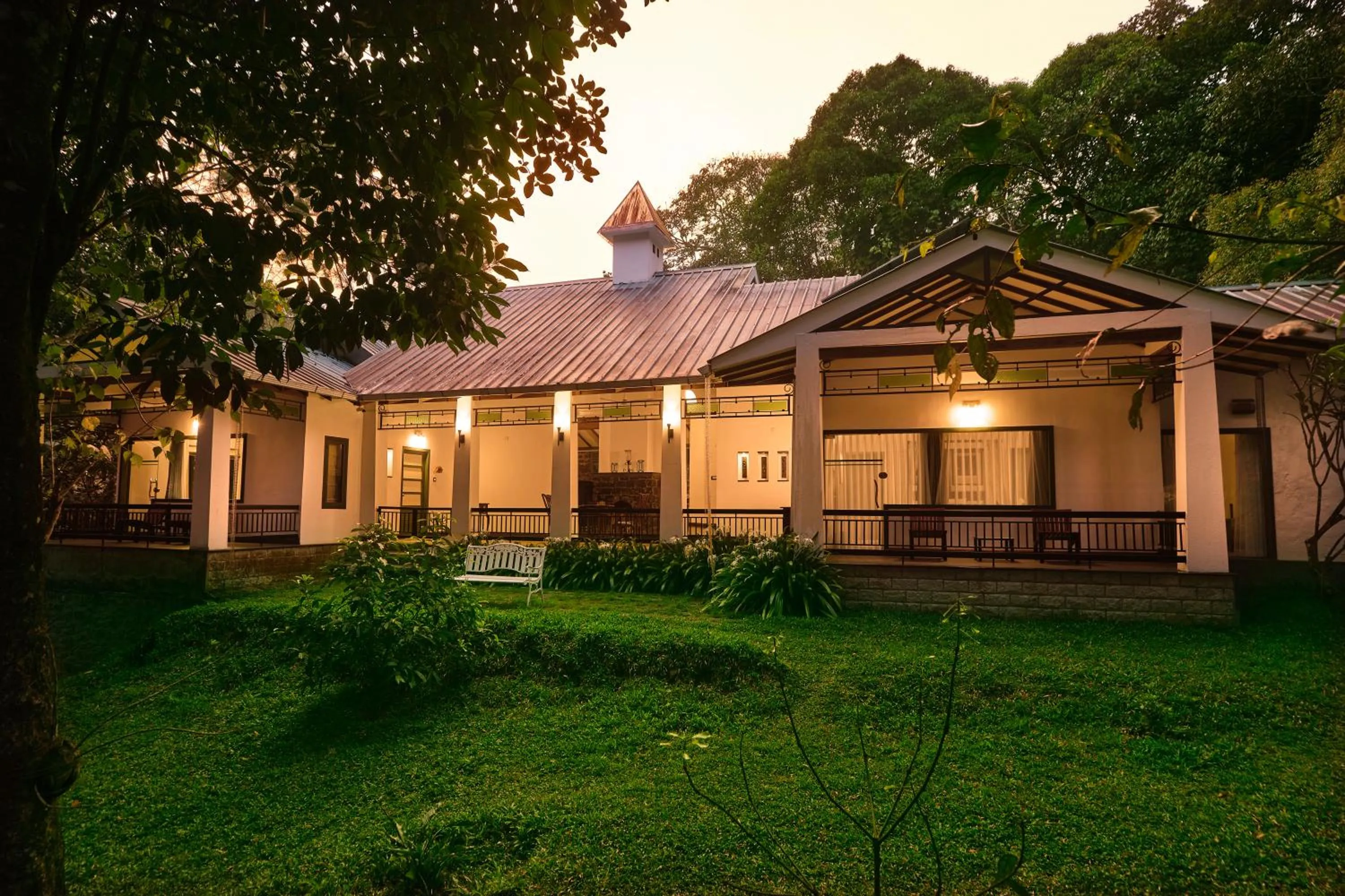 Property building in Reen Resorts Aanavilasam Plantation Thekkady