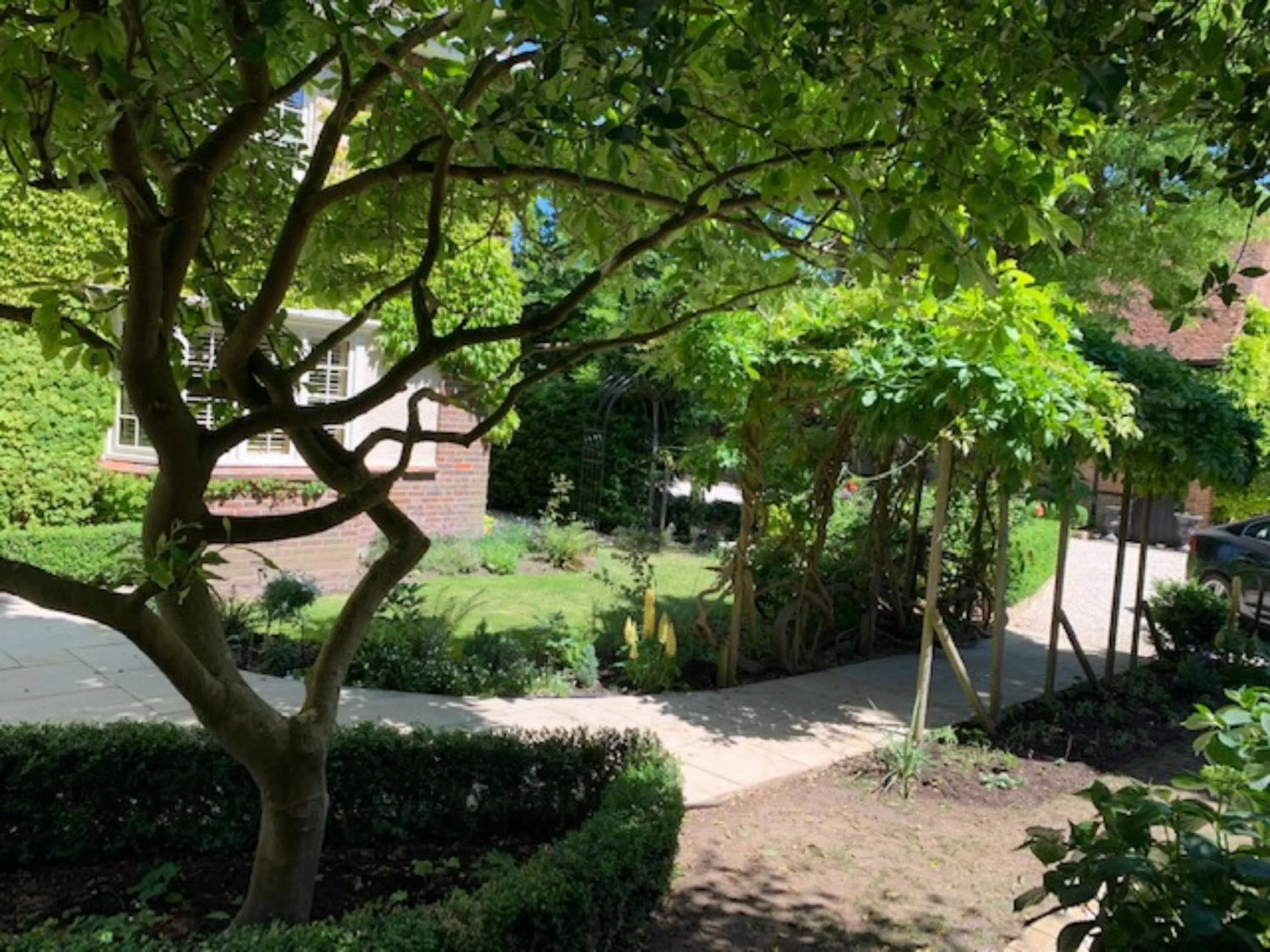 Property building, Garden in The Malt House