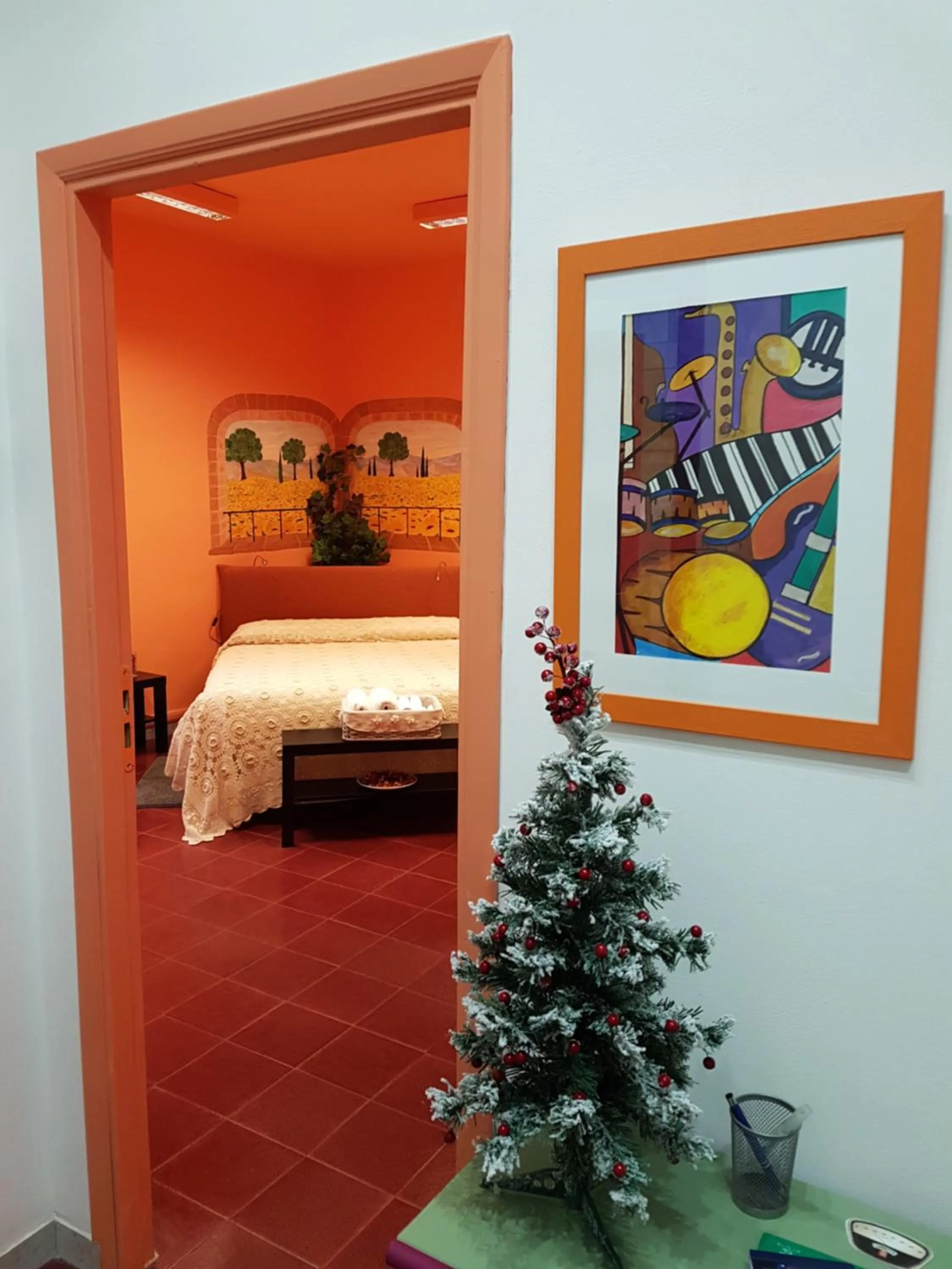 Bed in Le Tre Sorelle B&b Garbatella