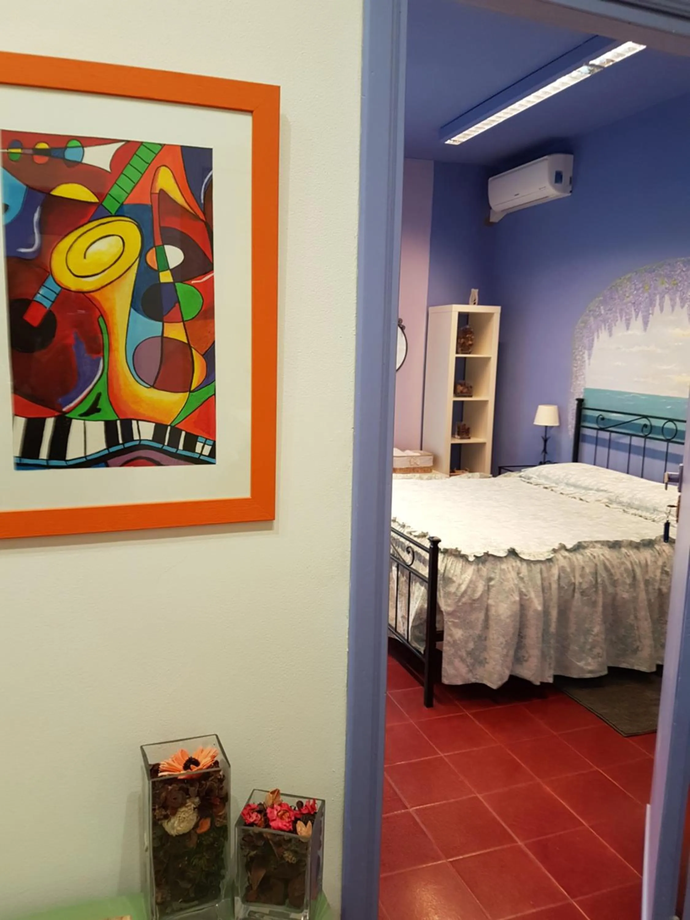 Bed in Le Tre Sorelle B&b Garbatella