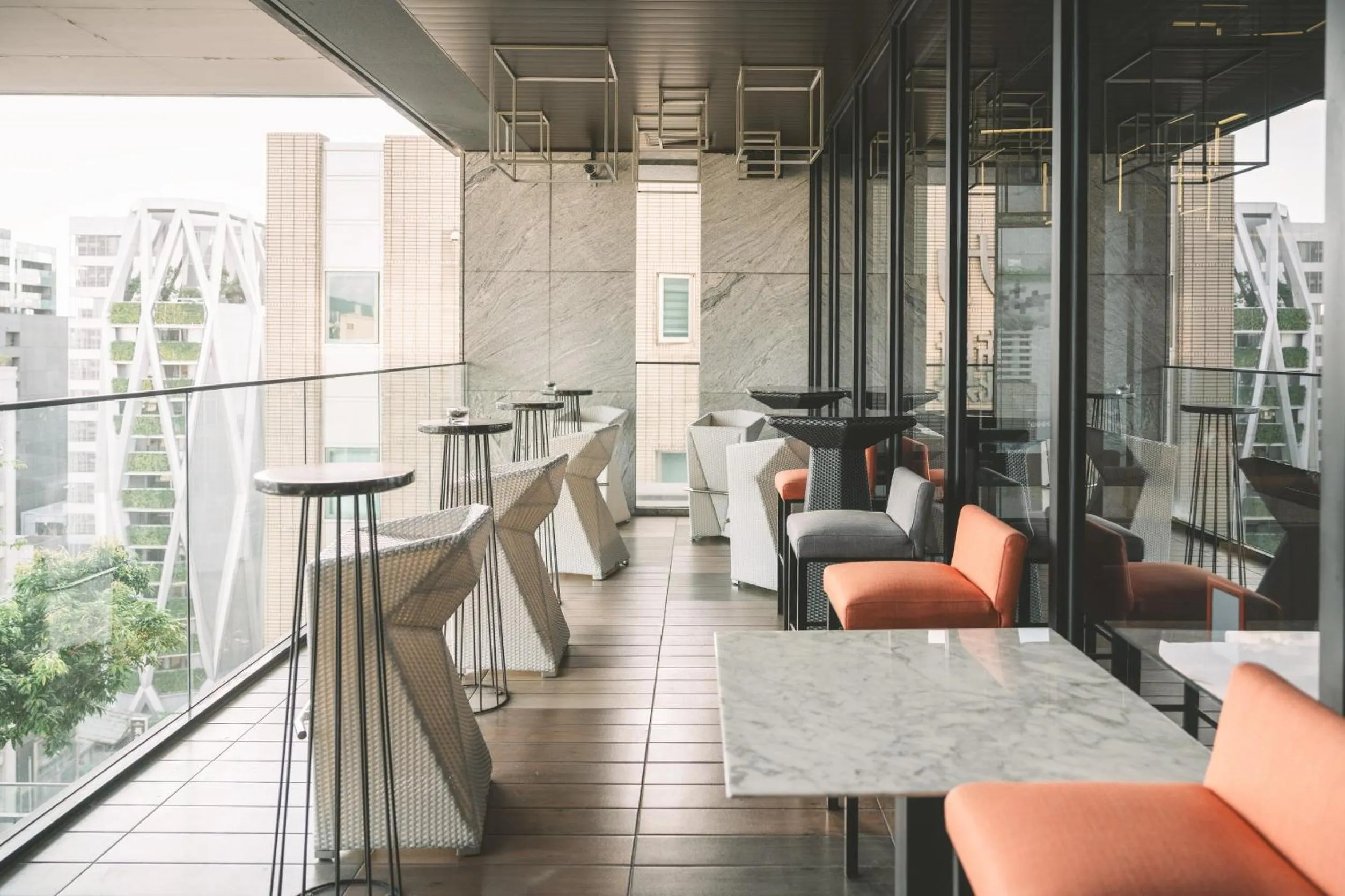Balcony/Terrace in Aloft Taipei Zhongshan