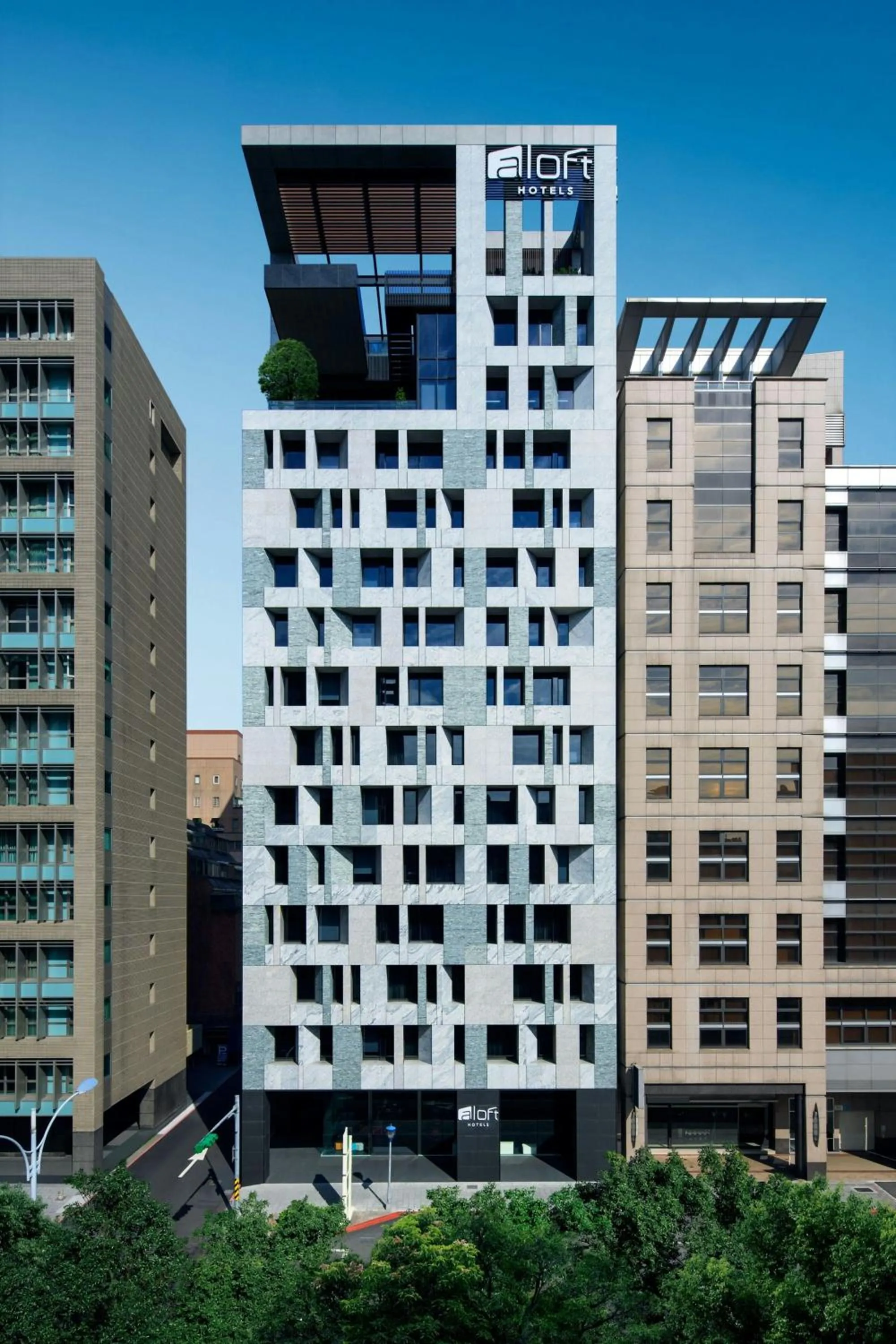 Property building in Aloft Taipei Zhongshan