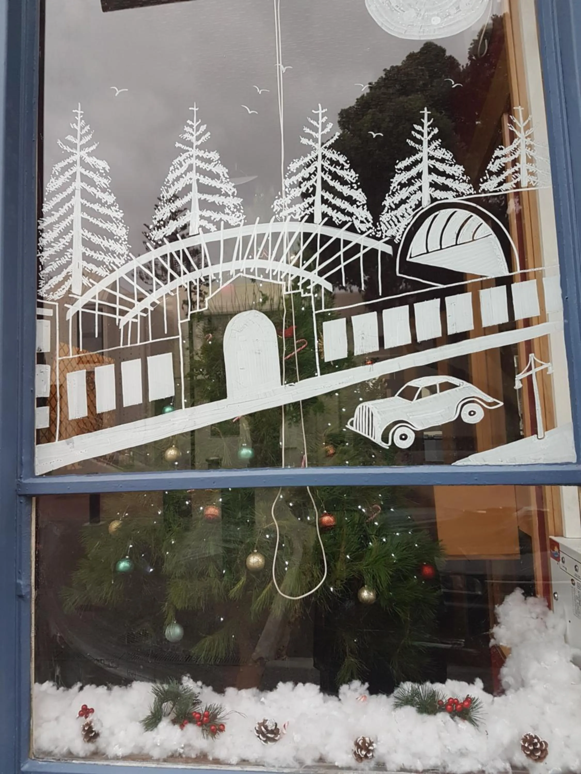 Decorative detail in Archies Bunker Affordable Accommodation