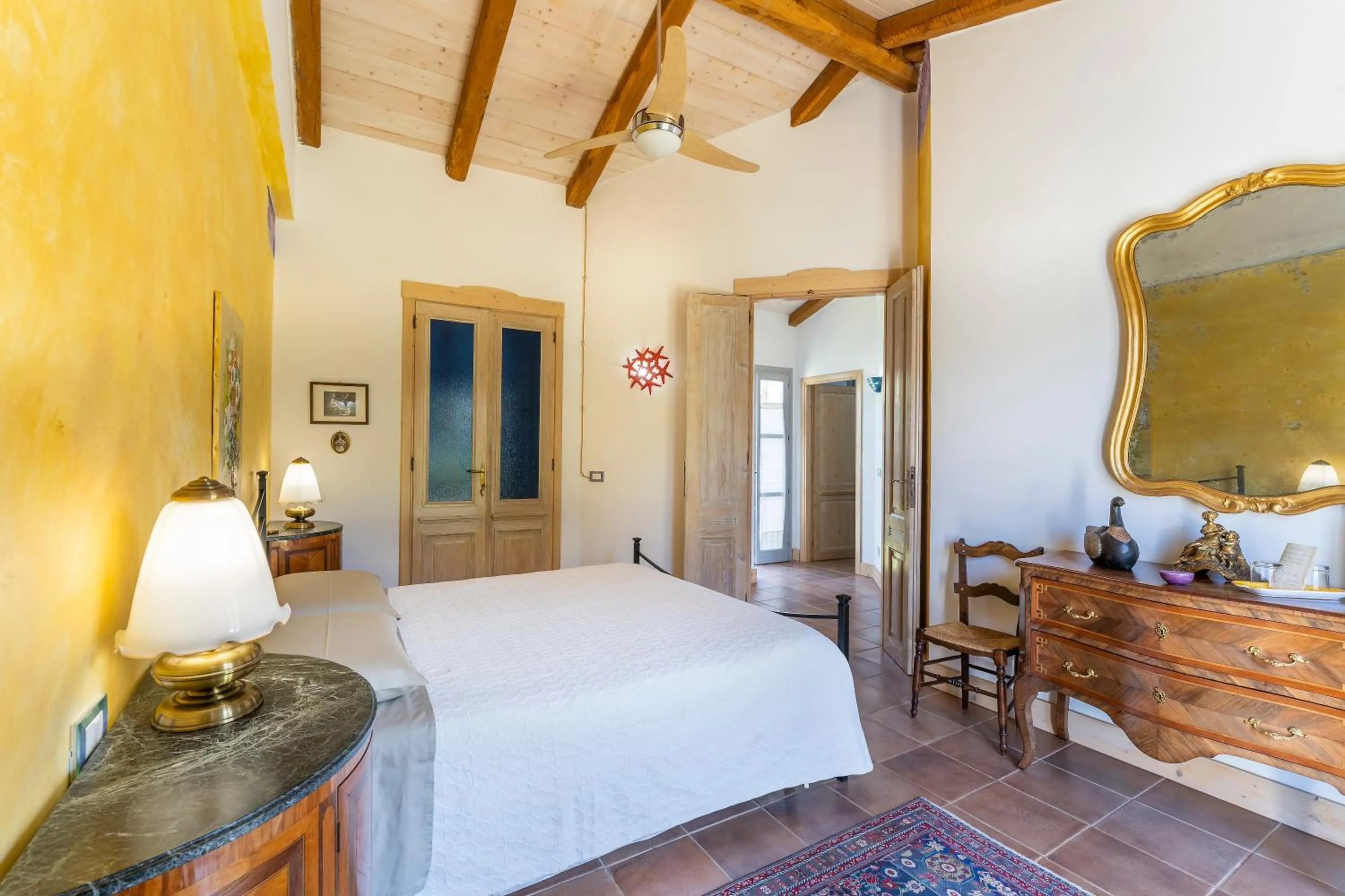 Bed in B&B Calata Di Soli