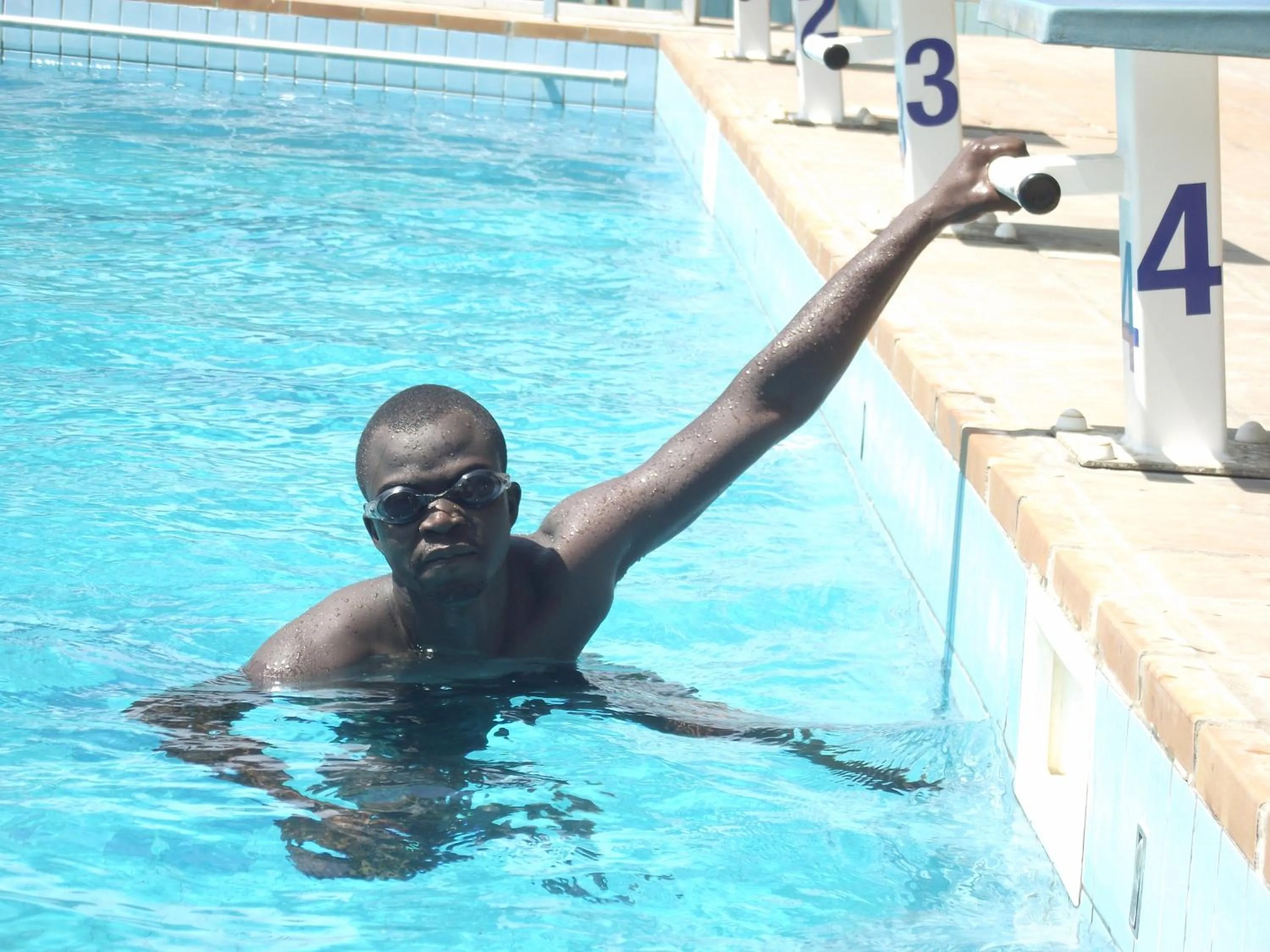 Swimming pool in Hotel Ghis Palace