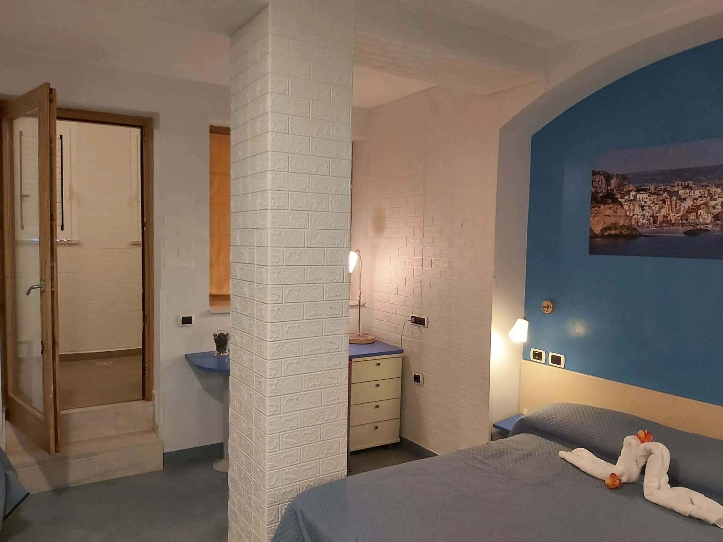 Bed in Lido Di Procida Guest House