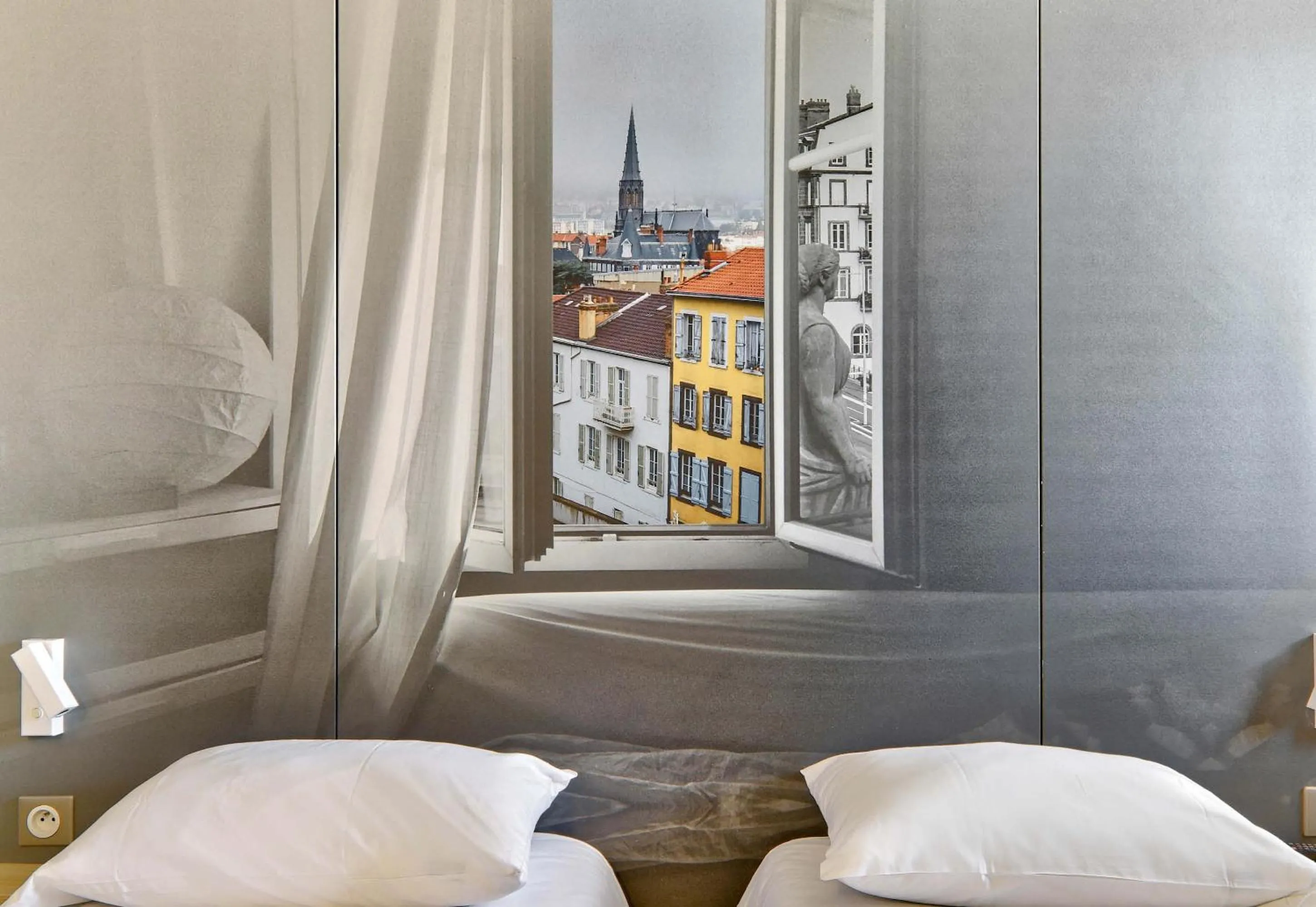 Bedroom, Bed in B&B HOTEL Clermont-Ferrand Le Brézet Aéroport