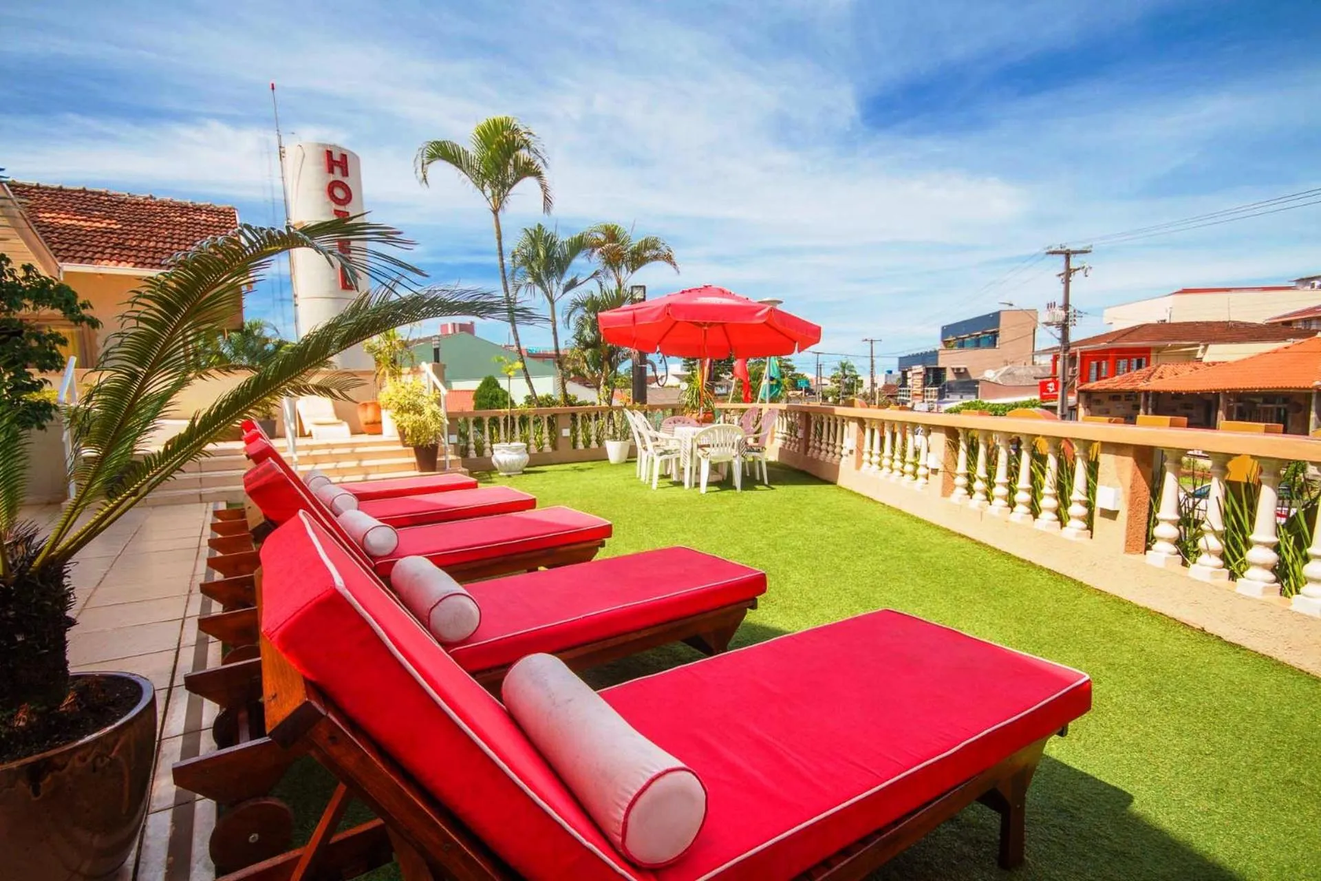 Balcony/Terrace in Hotel Cabana Suiça