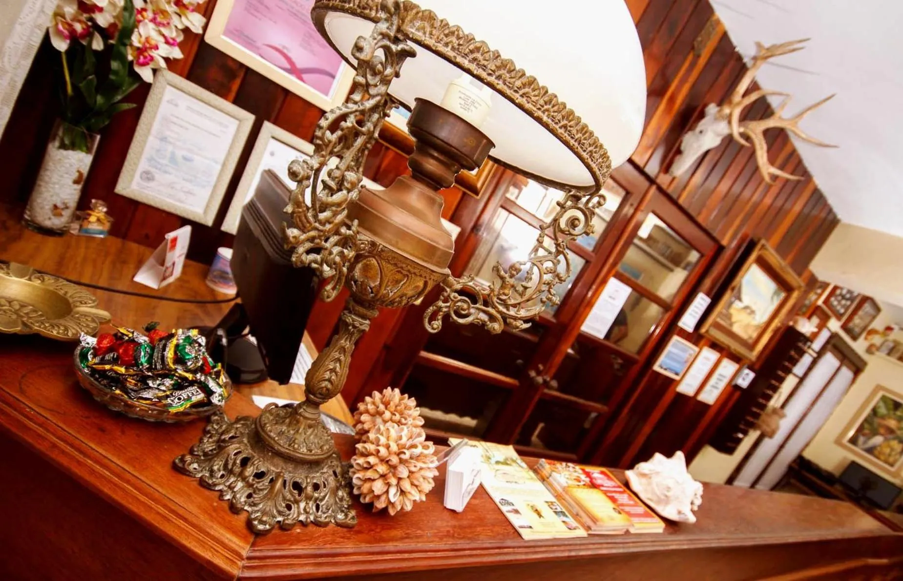Living room in Hotel Cabana Suiça