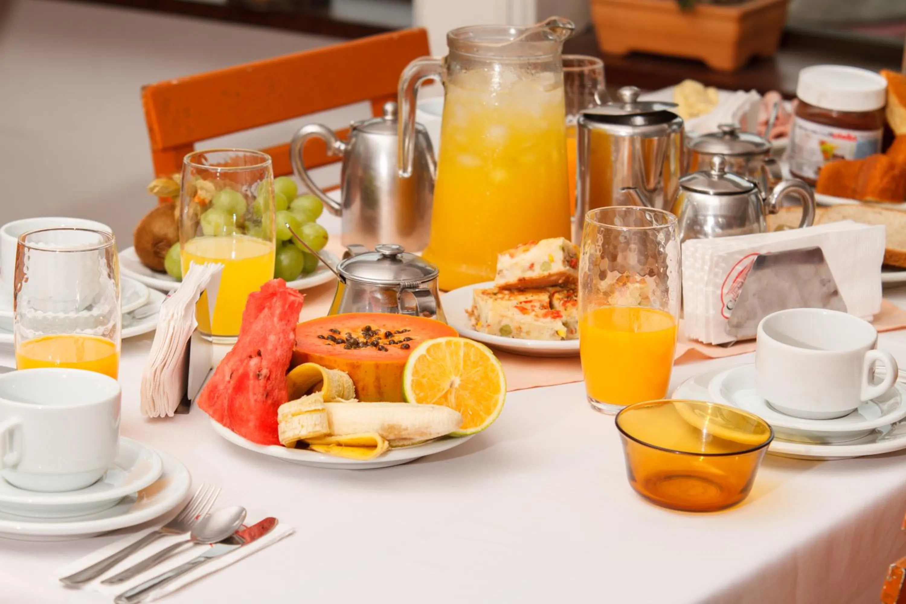 Food close-up in Hotel Cabana Suiça