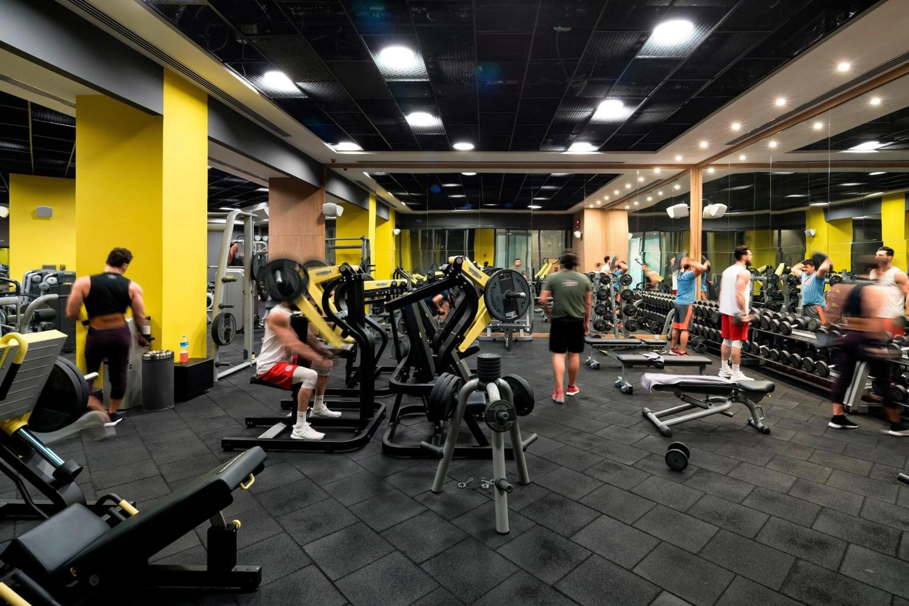 Fitness centre/facilities in Sheraton Grand Istanbul Atasehir