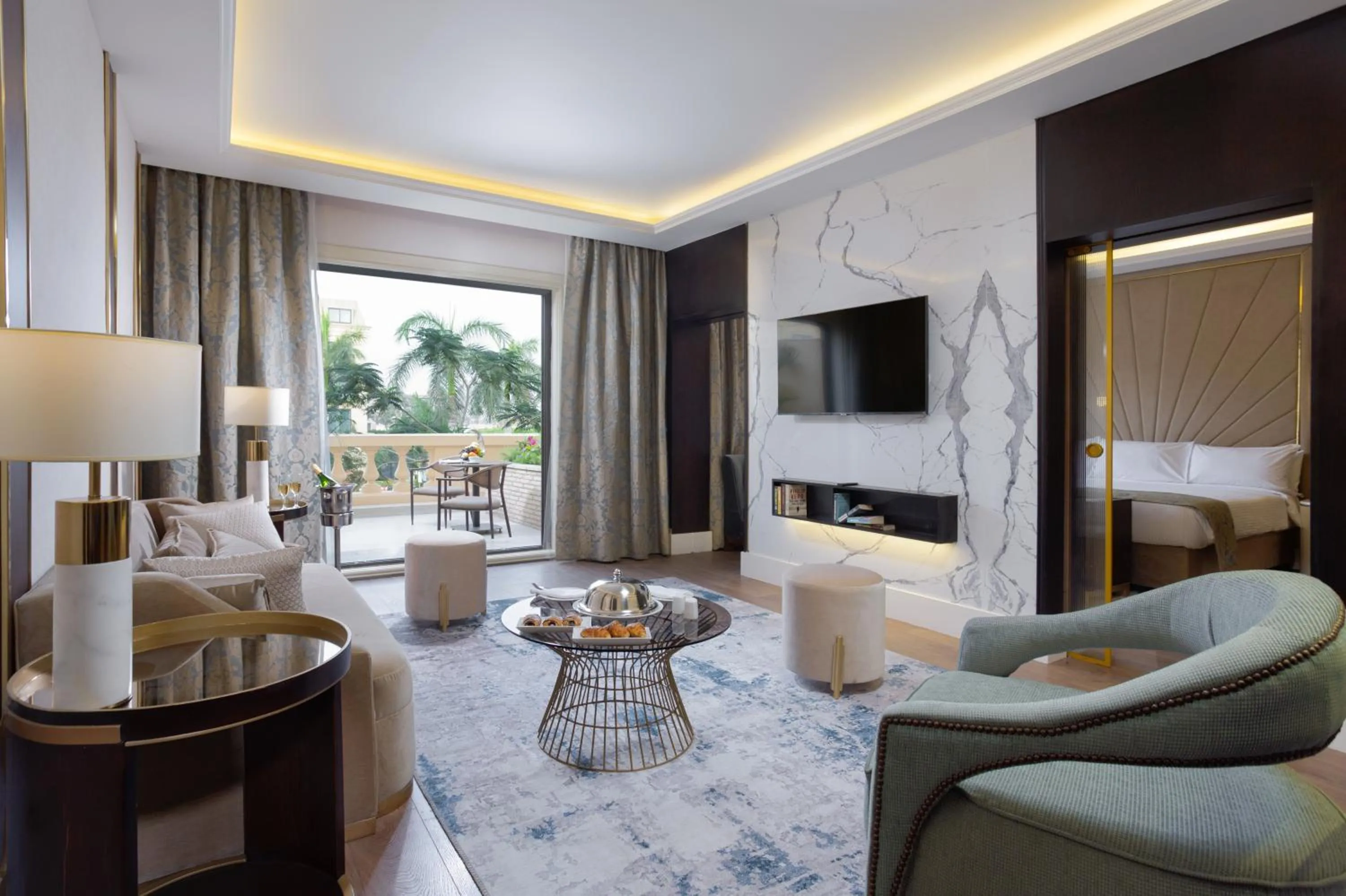 Seating area in Concorde El Salam Cairo Hotel & Casino