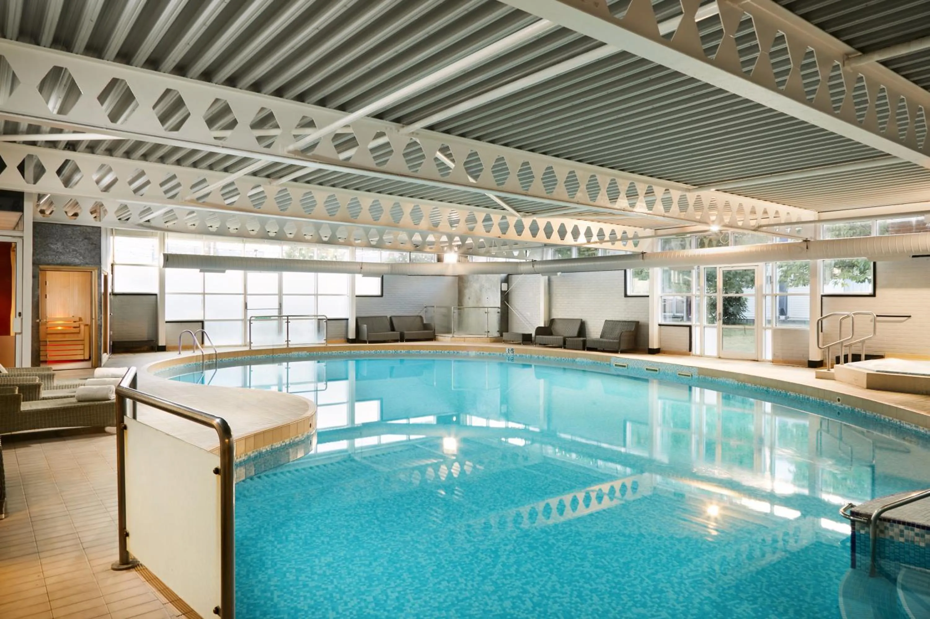 Swimming pool in Langstone Quays Resort, Portsmouth