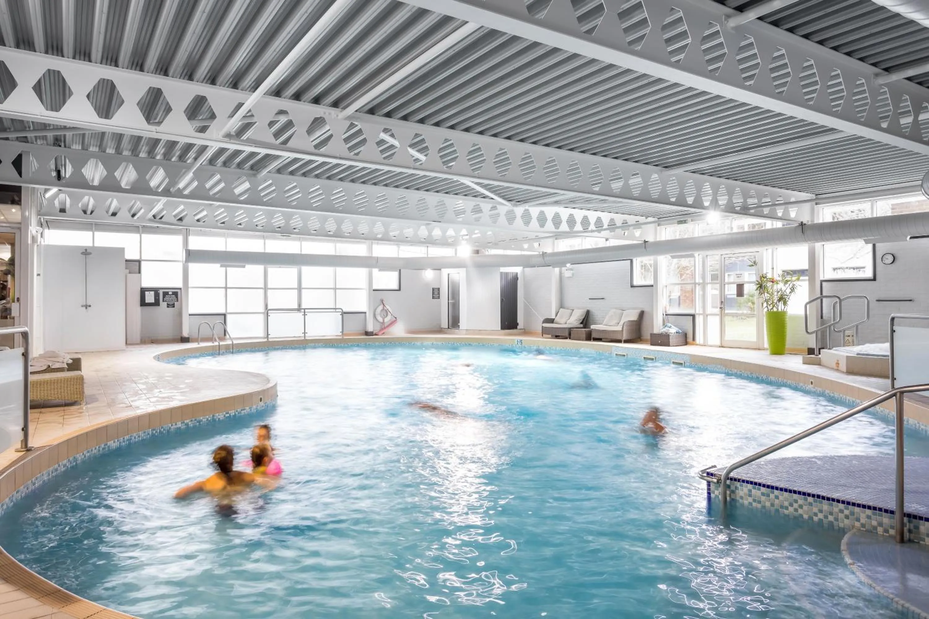 People in Langstone Quays Resort, Portsmouth