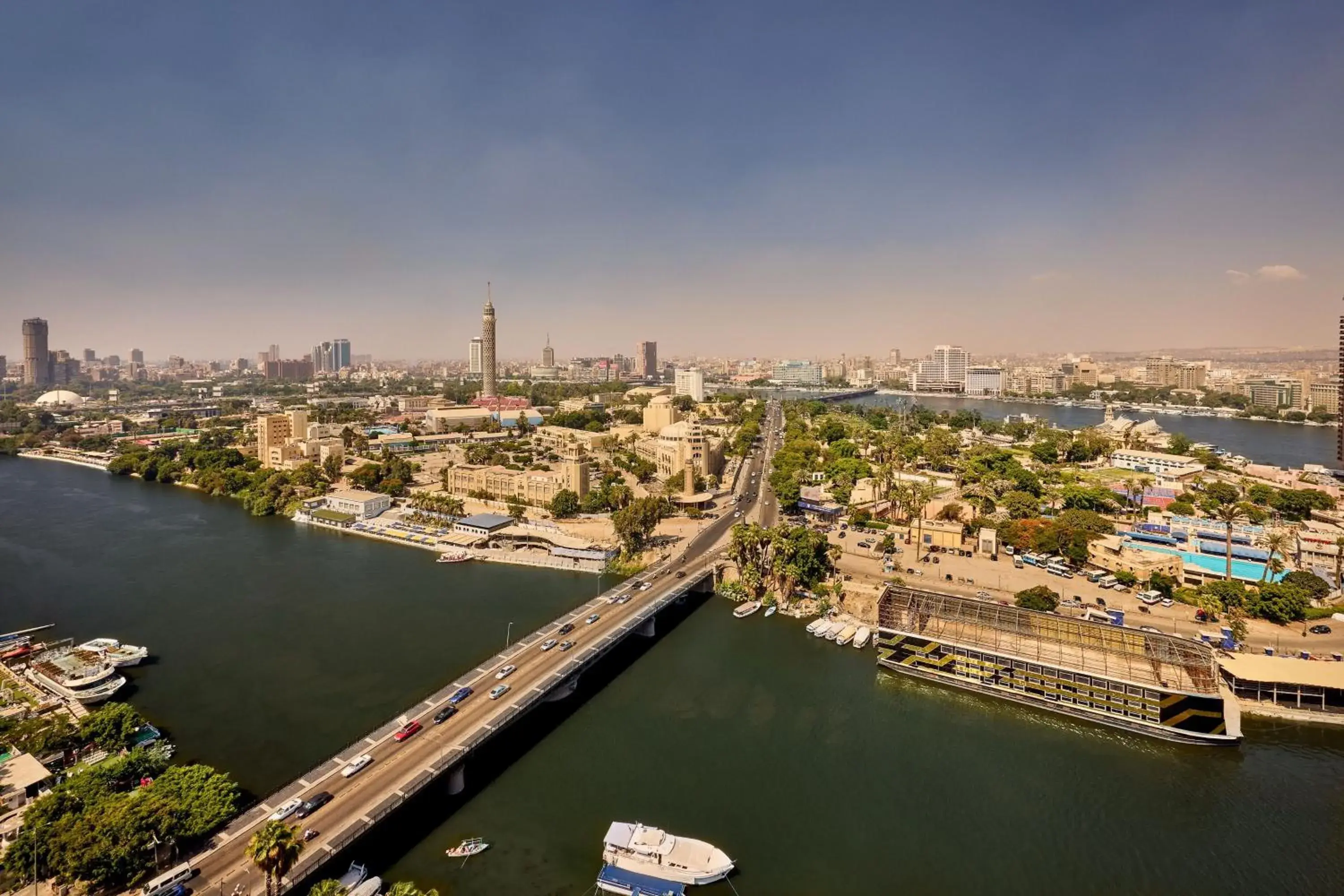 Nile Guest room, 2 Double, River view, Balcony in Sheraton Cairo Hotel & Casino Nile Guest room, 2 Double, River view, Balcony in Sheraton Cairo Hotel & Casino