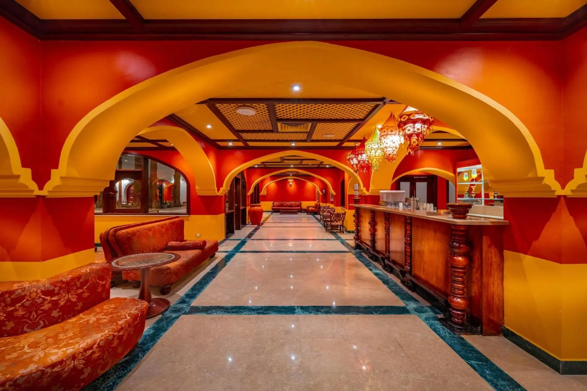 Lobby or reception in Domina Coral Bay Resort, Diving , Spa & Casino