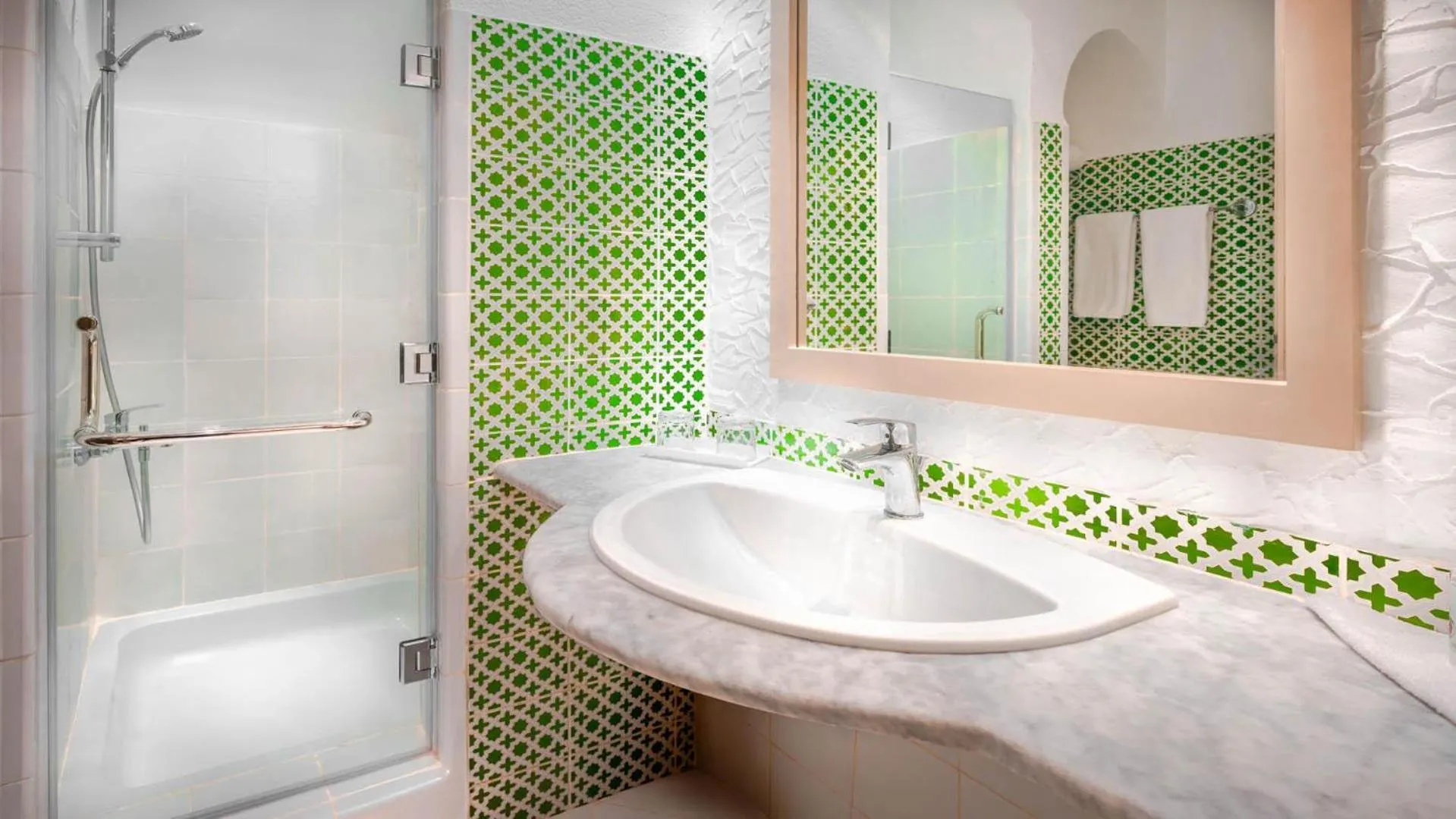 Bathroom in Domina Coral Bay Resort, Diving , Spa & Casino