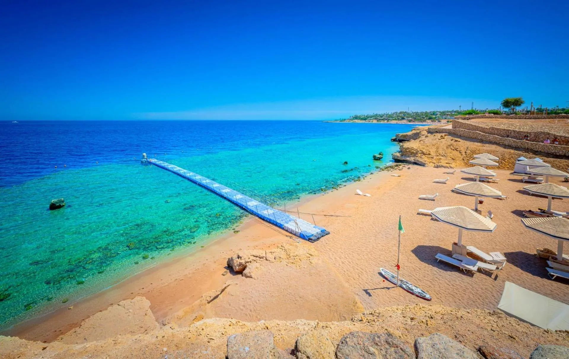 Beach in Domina Coral Bay Resort, Diving , Spa & Casino