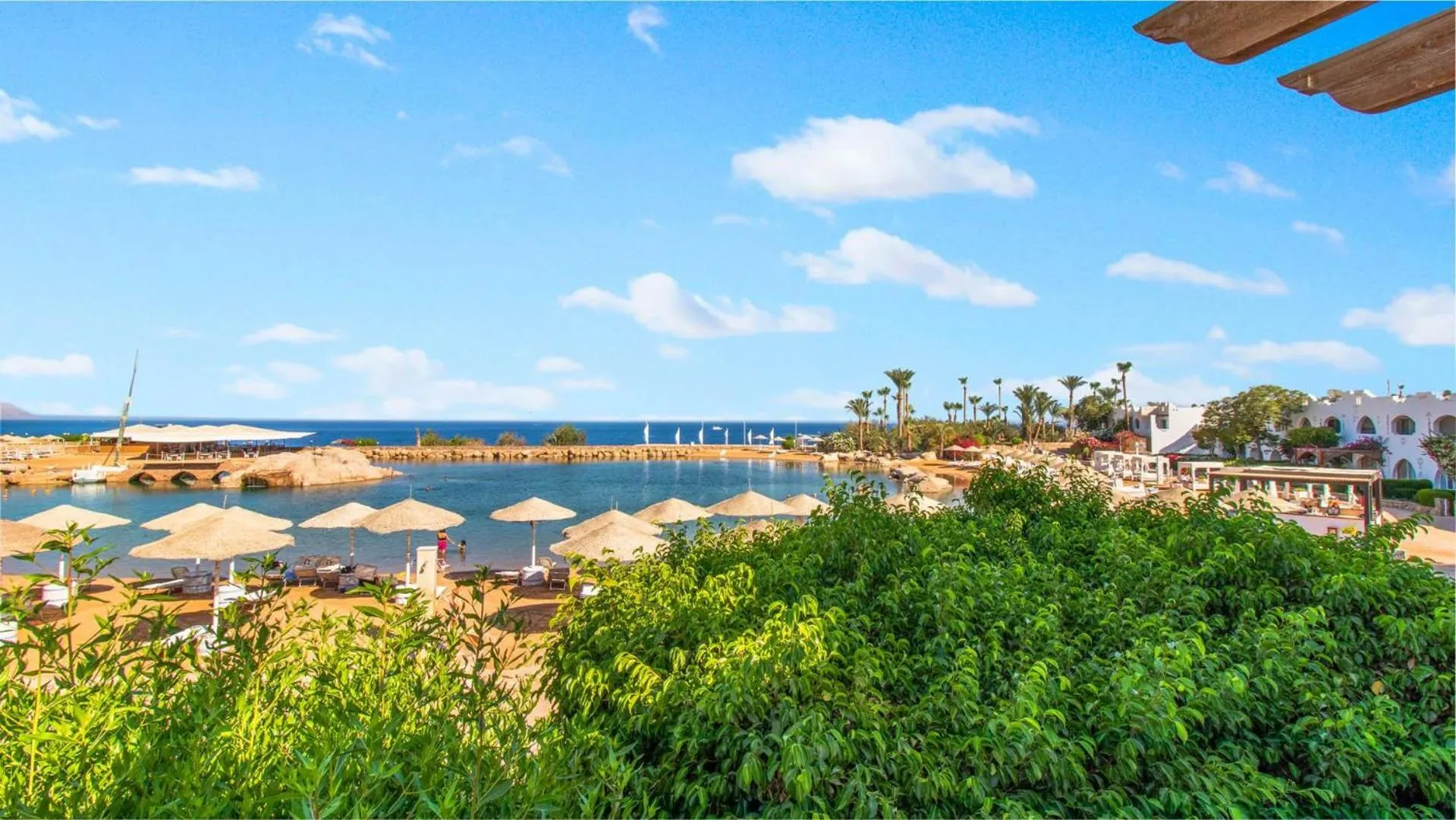 Beach in Domina Coral Bay Resort, Diving , Spa & Casino