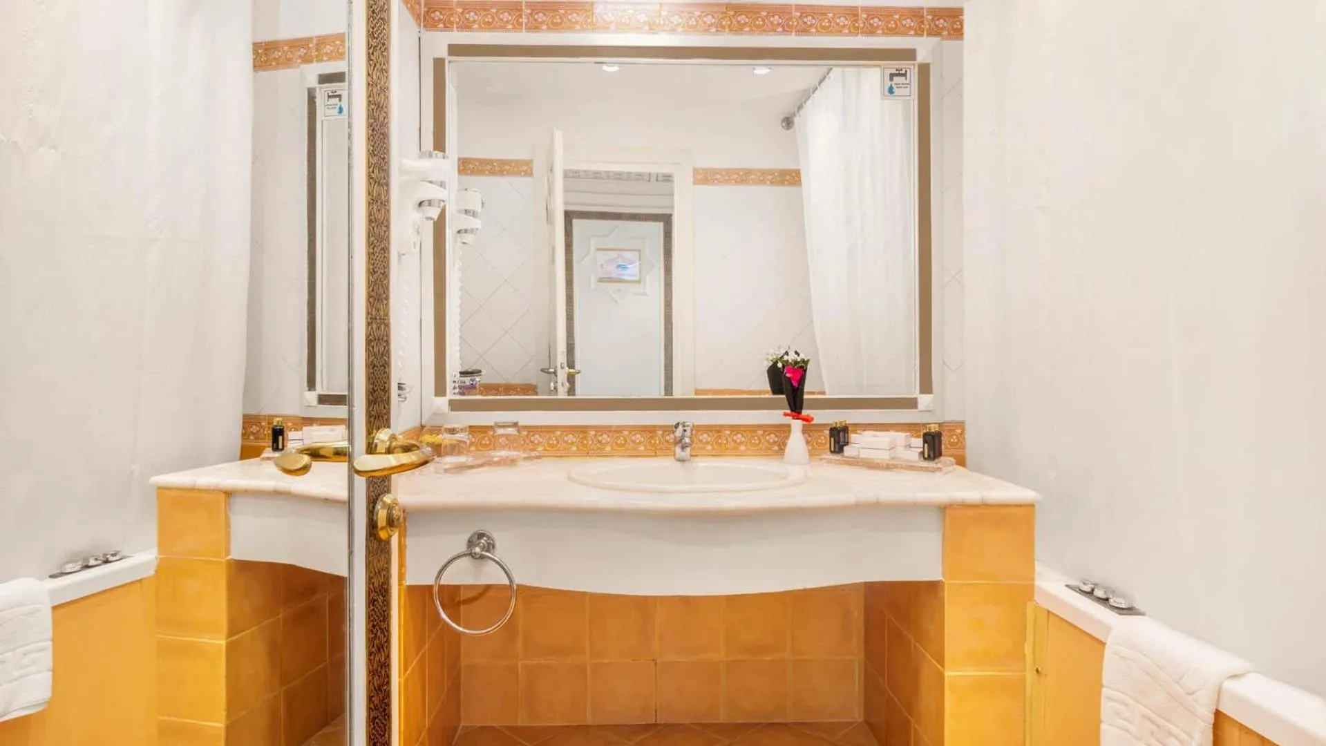 Bathroom in Domina Coral Bay Resort, Diving , Spa & Casino