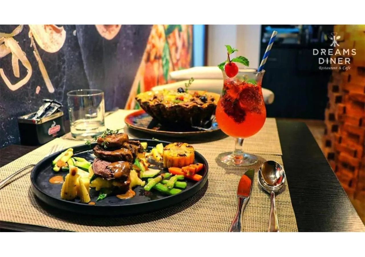 Food close-up in Dreams Grand