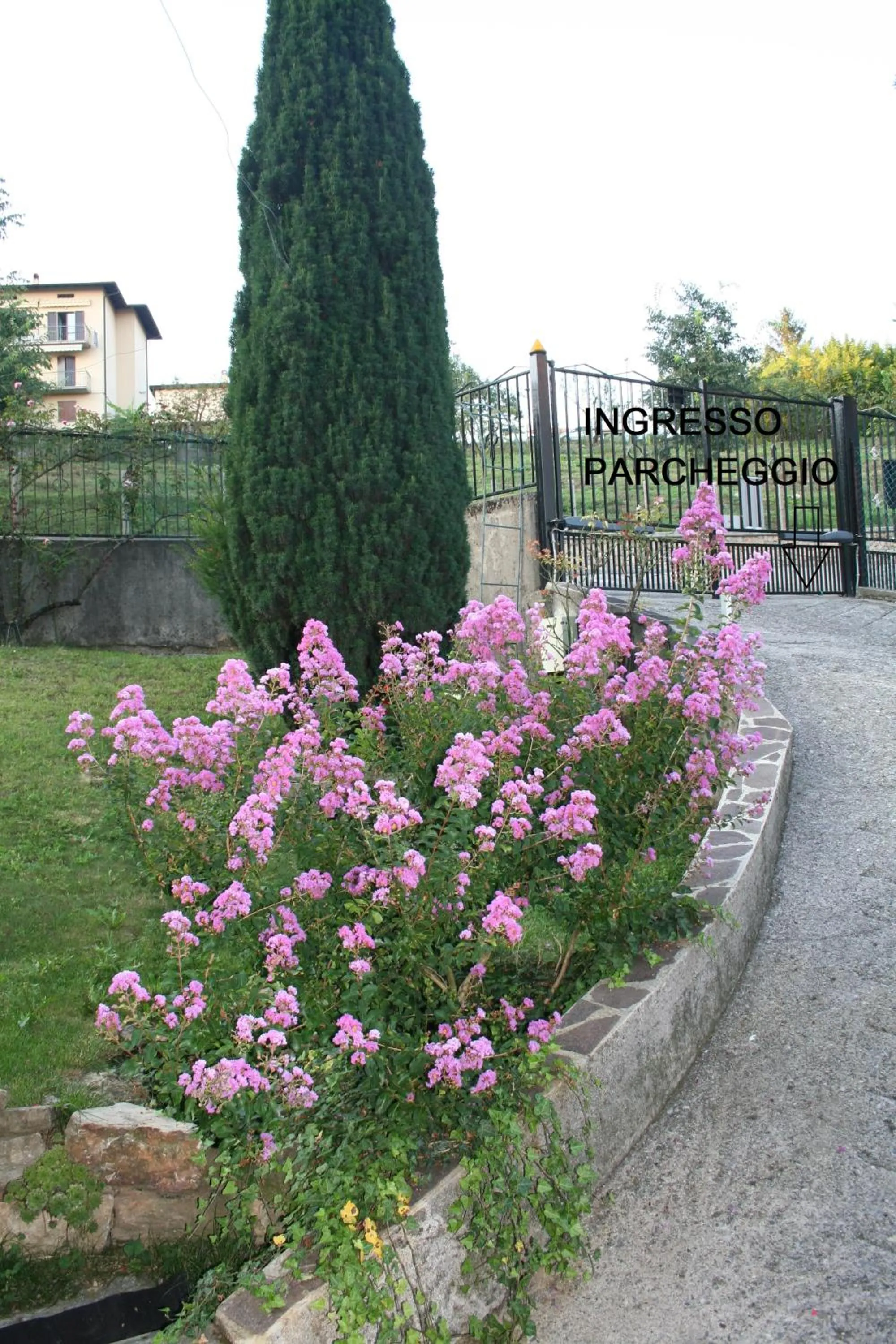 Garden in B&B MiraValle