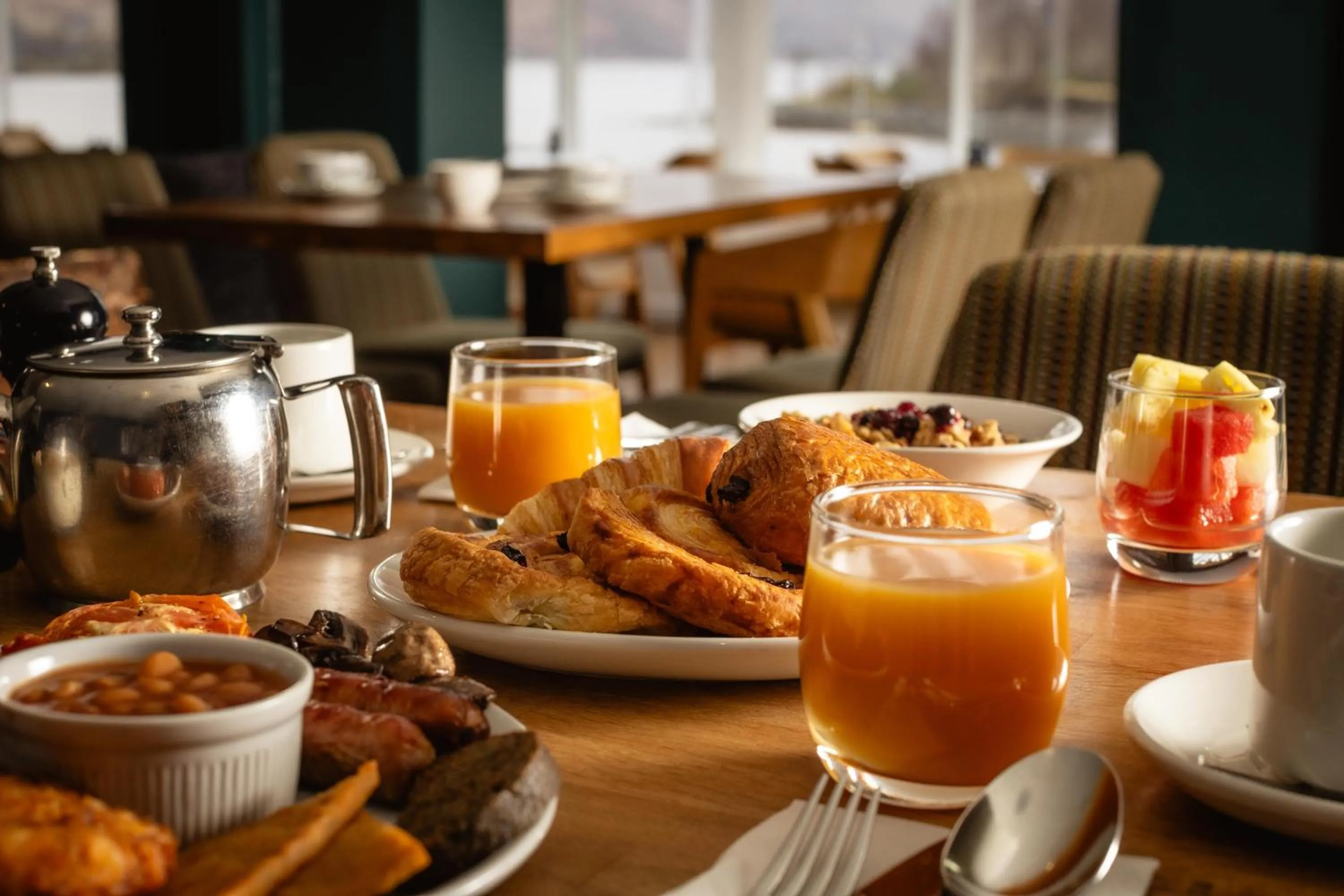 Breakfast in The Isles of Glencoe Hotel