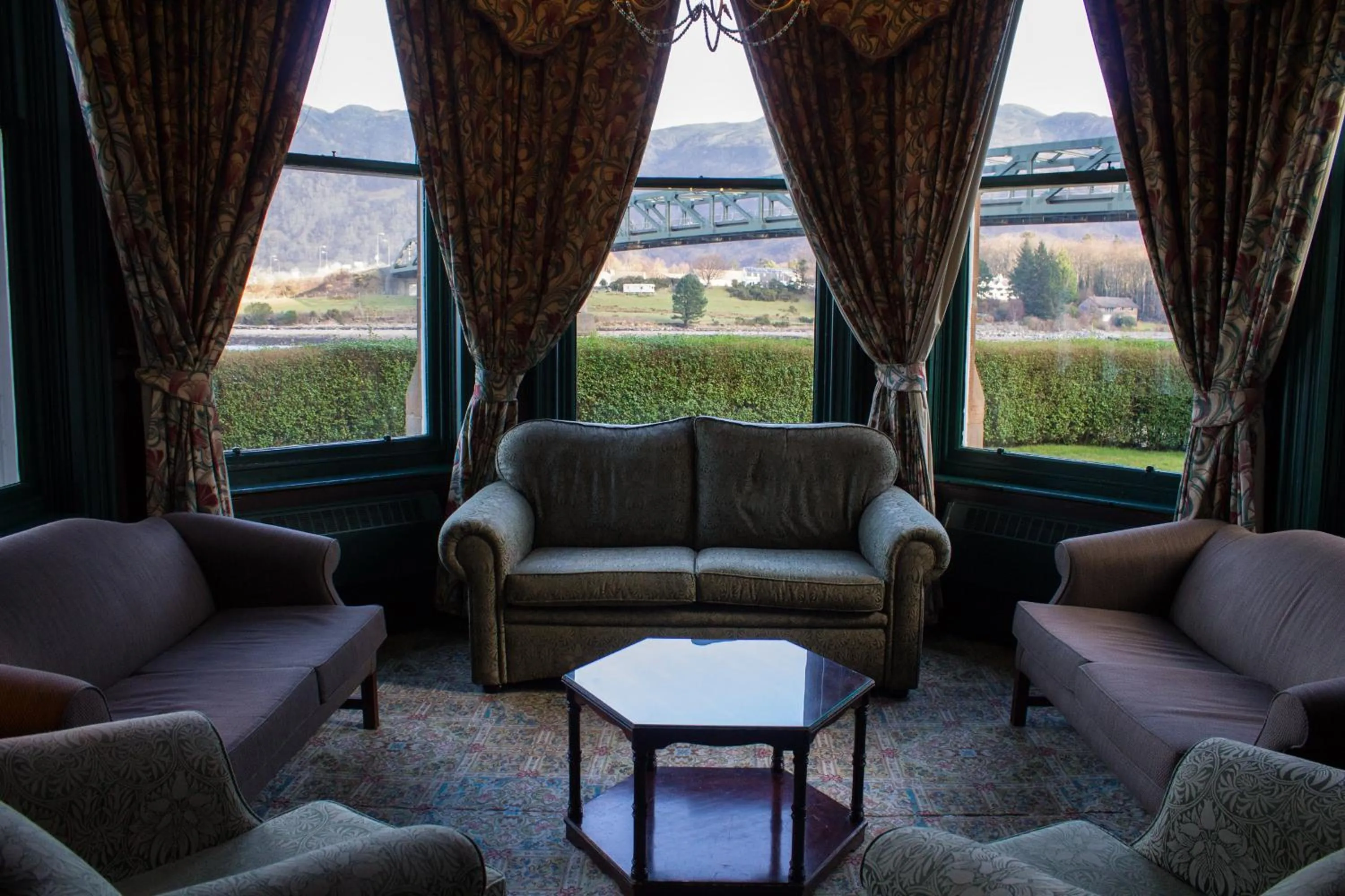 Living room in The Ballachulish Hotel