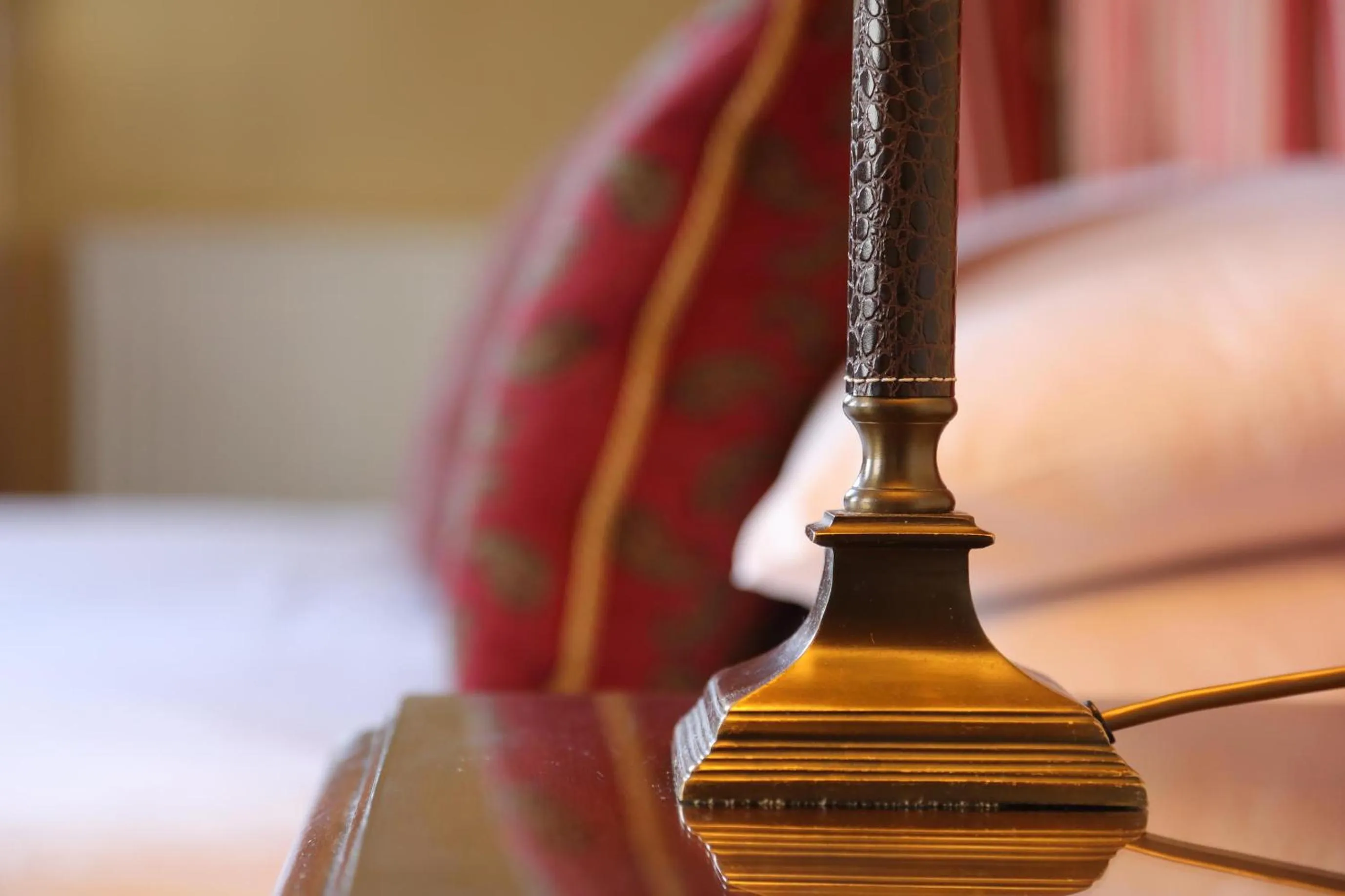 Decorative detail, Bed in The Ballachulish Hotel