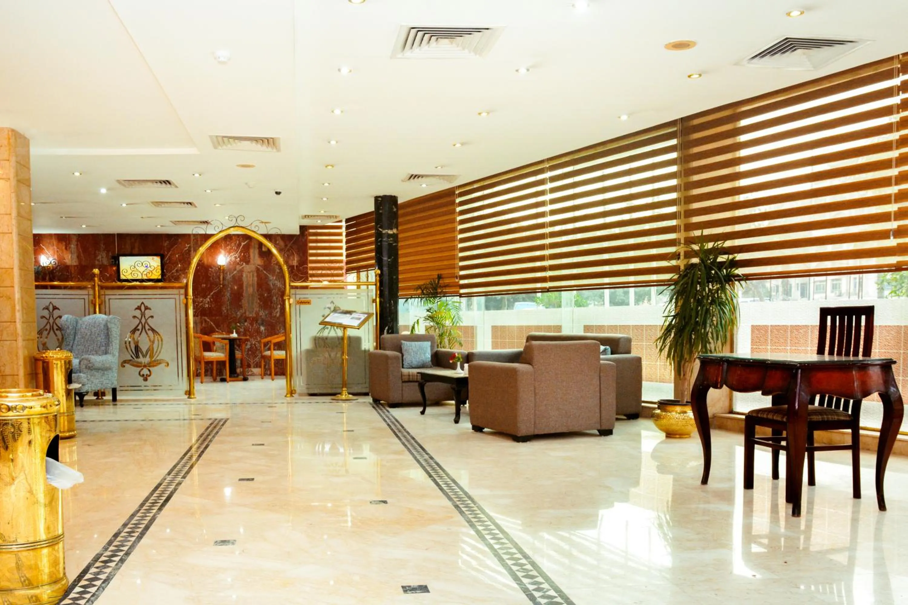 Lobby or reception in Gawharet Al Ahram Hotel