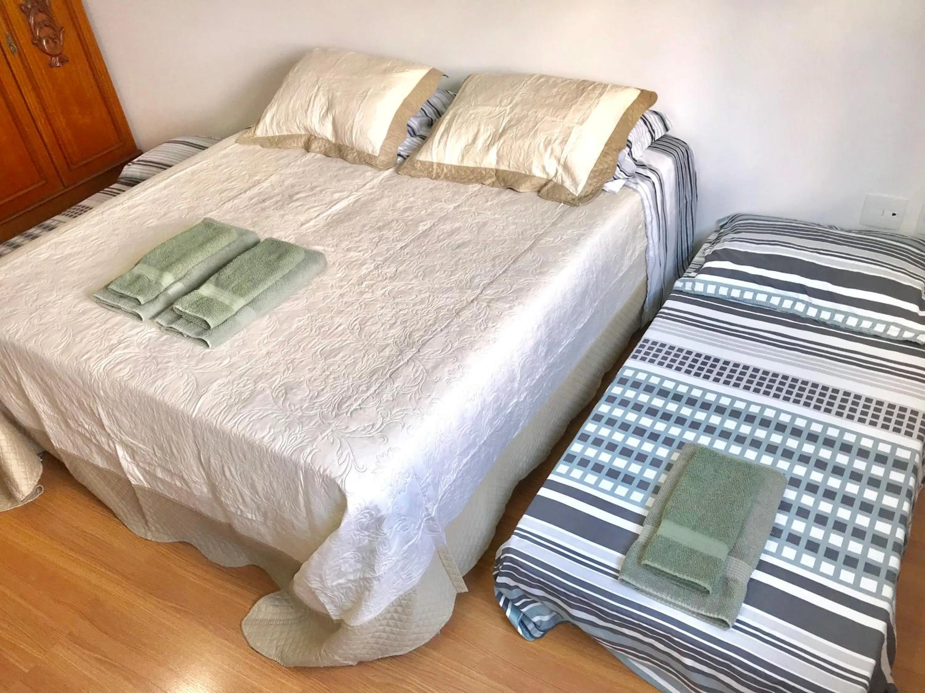 Bed in Apartamento no Centro de Gramado