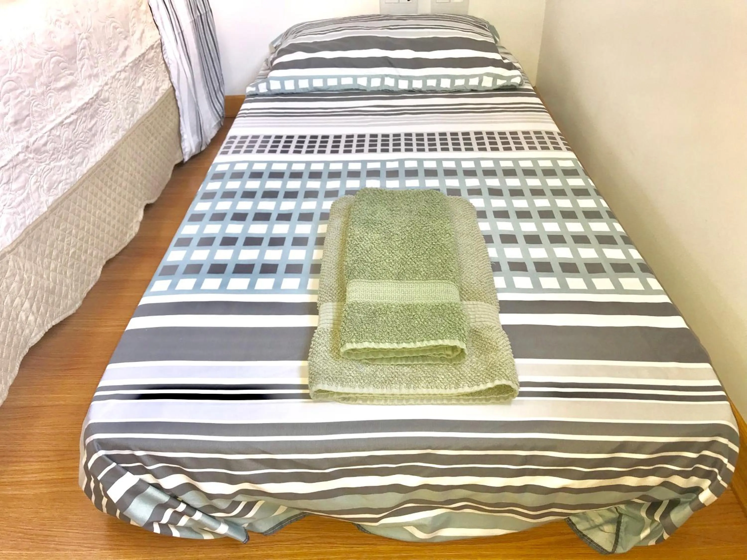 Bed in Apartamento no Centro de Gramado