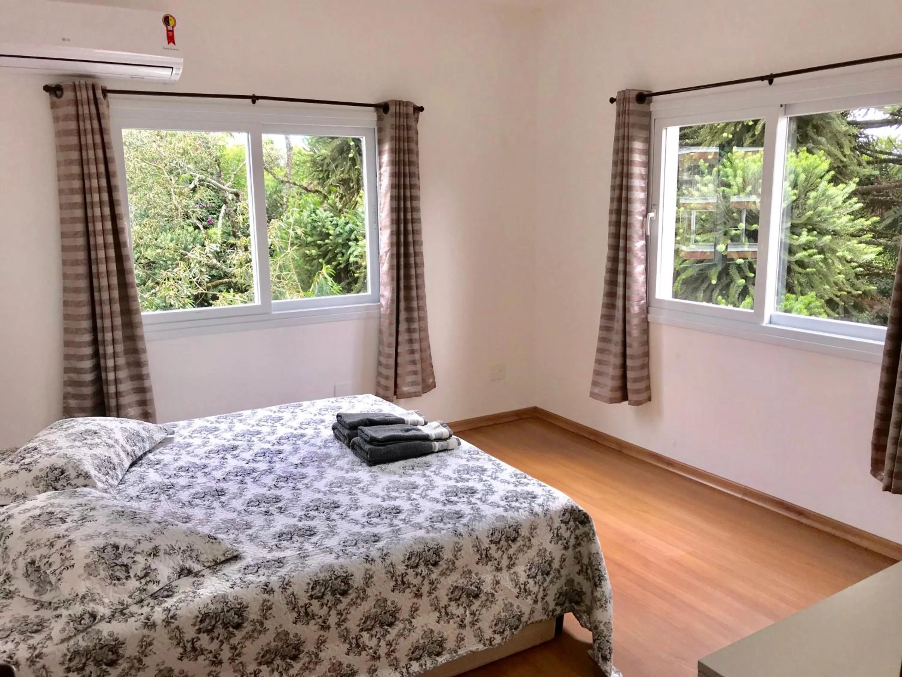 Bed in Apartamento no Centro de Gramado