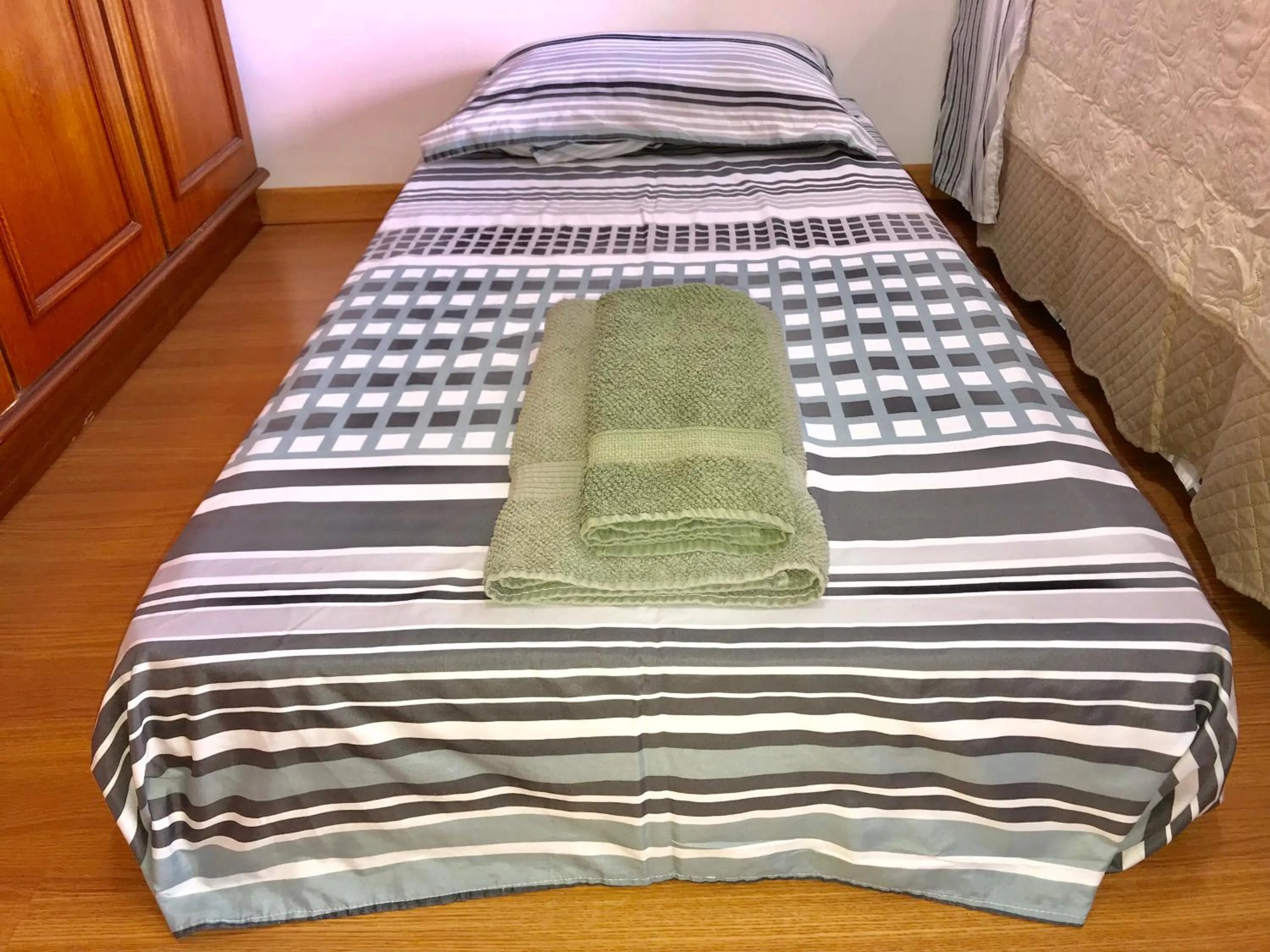 Bed in Apartamento no Centro de Gramado