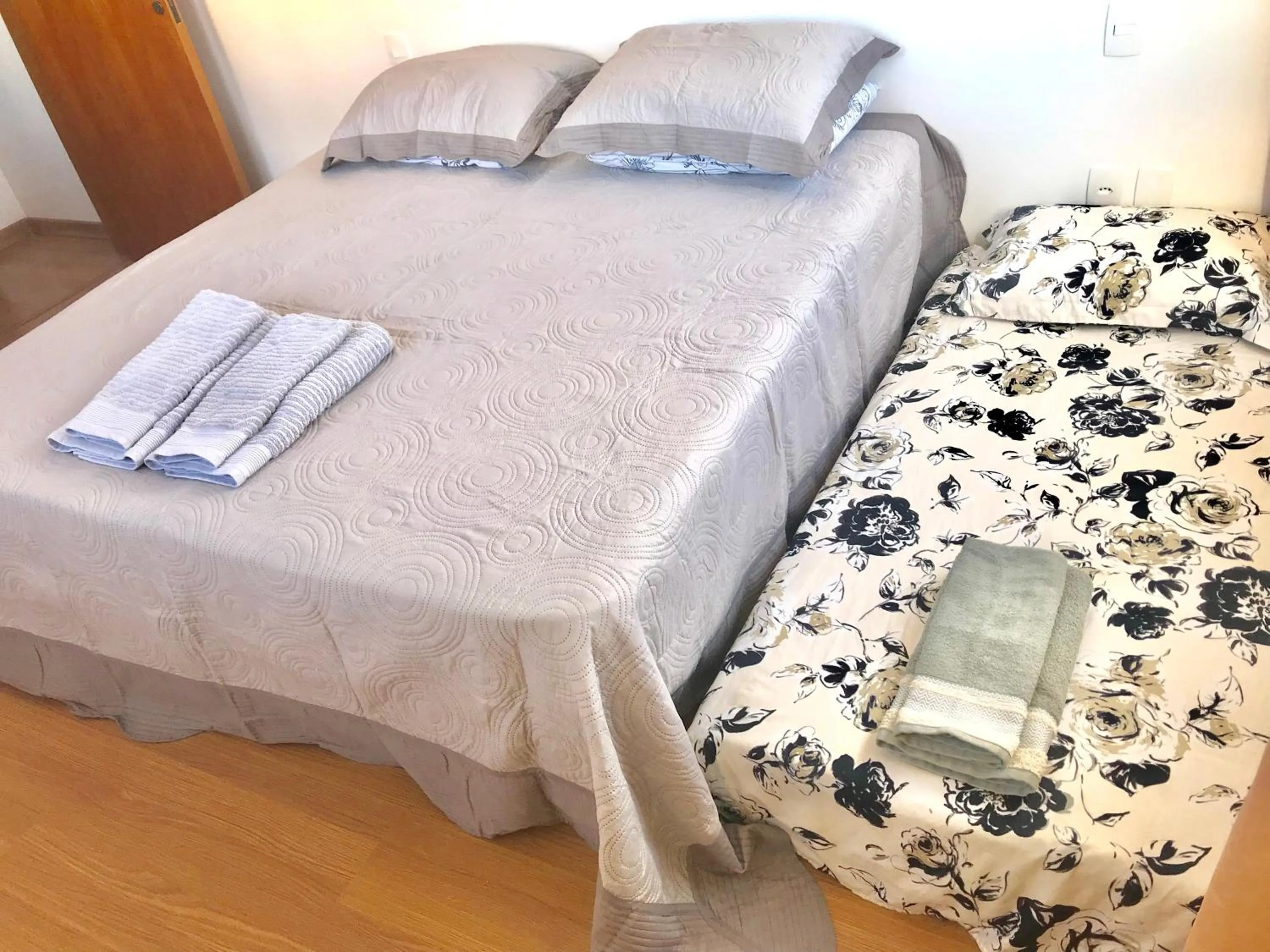 Bed in Apartamento no Centro de Gramado