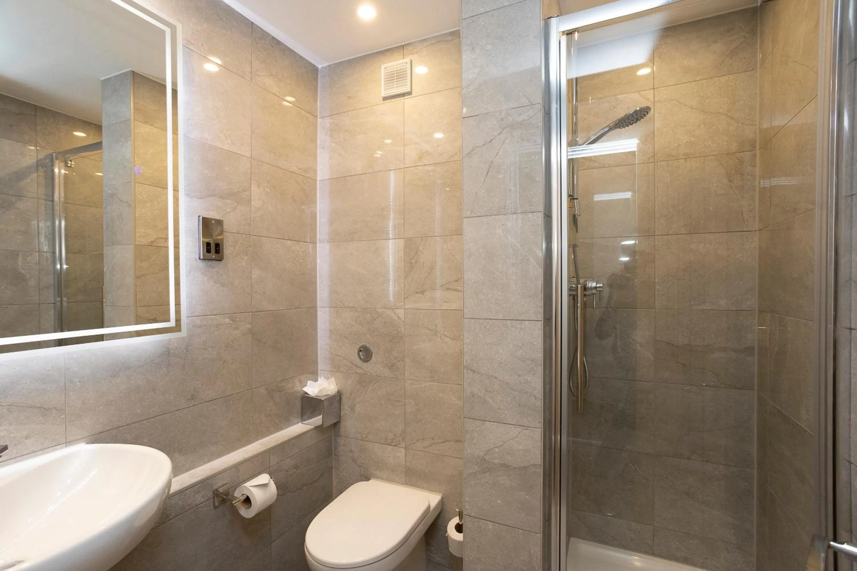 Bathroom in De Vere Tortworth Court