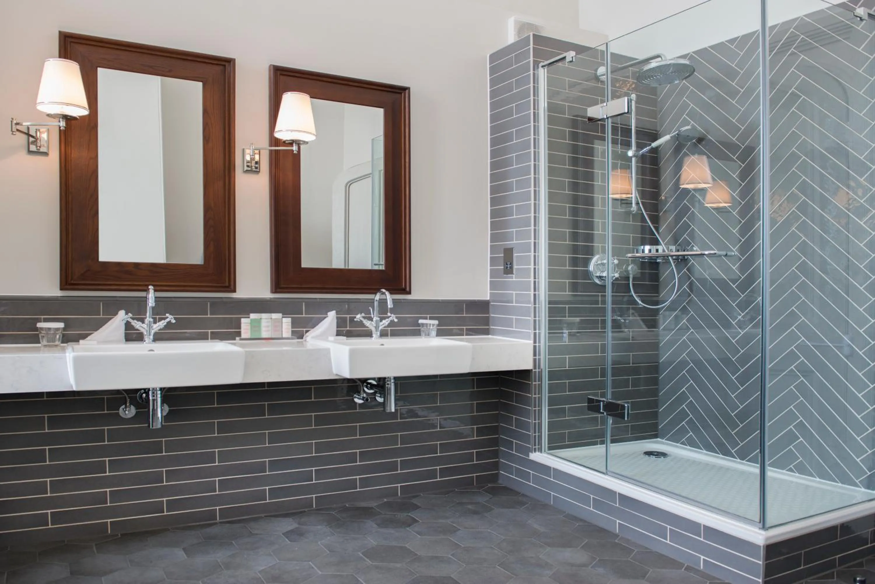 Bathroom in De Vere Tortworth Court