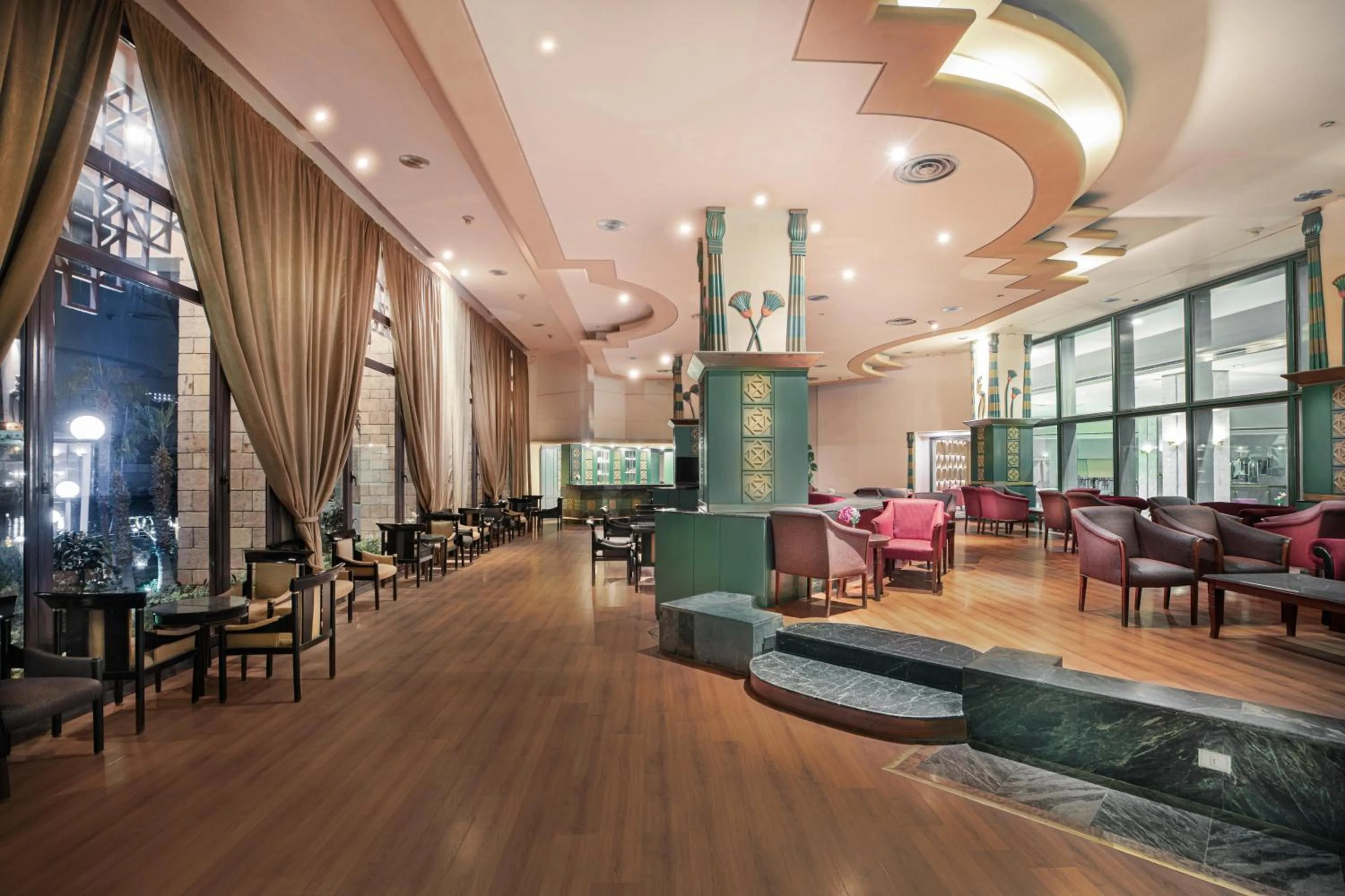 Lobby or reception in Pyramisa Island Hotel Aswan