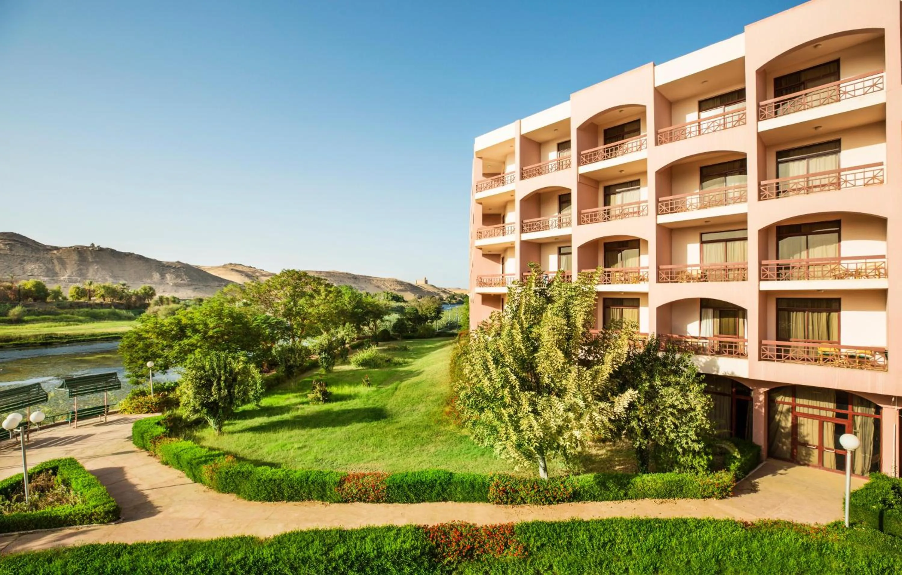 Property building in Pyramisa Island Hotel Aswan