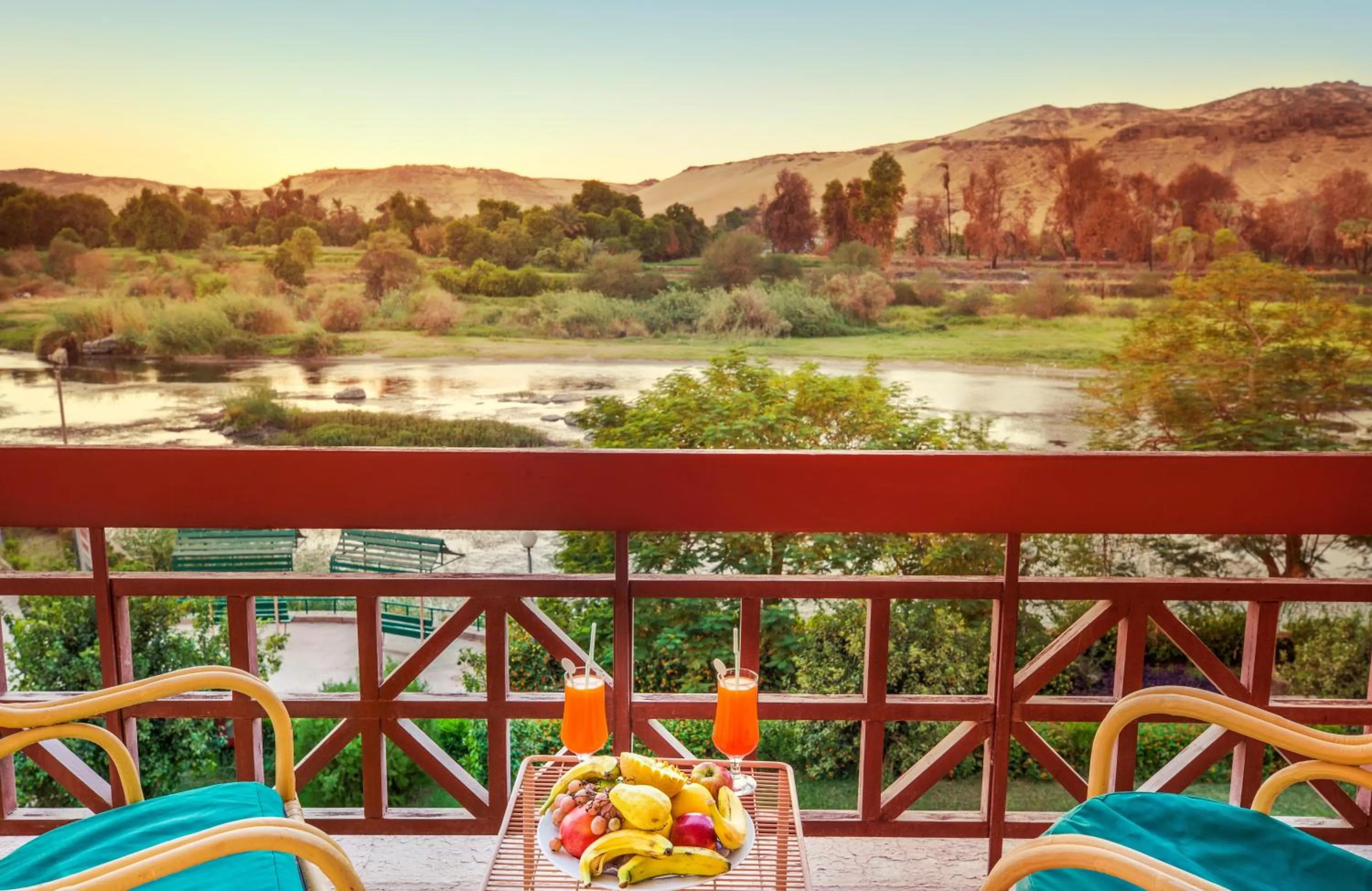 Natural landscape in Pyramisa Island Hotel Aswan