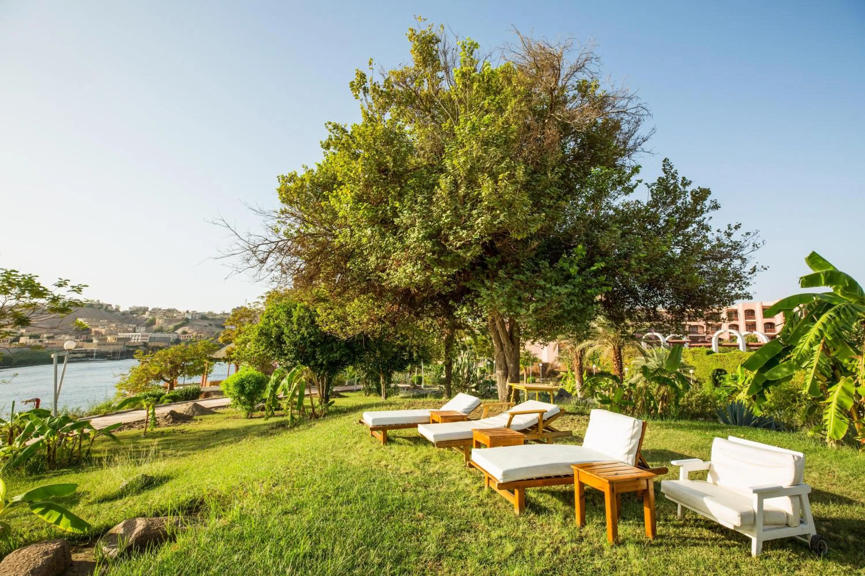 Natural landscape in Pyramisa Island Hotel Aswan